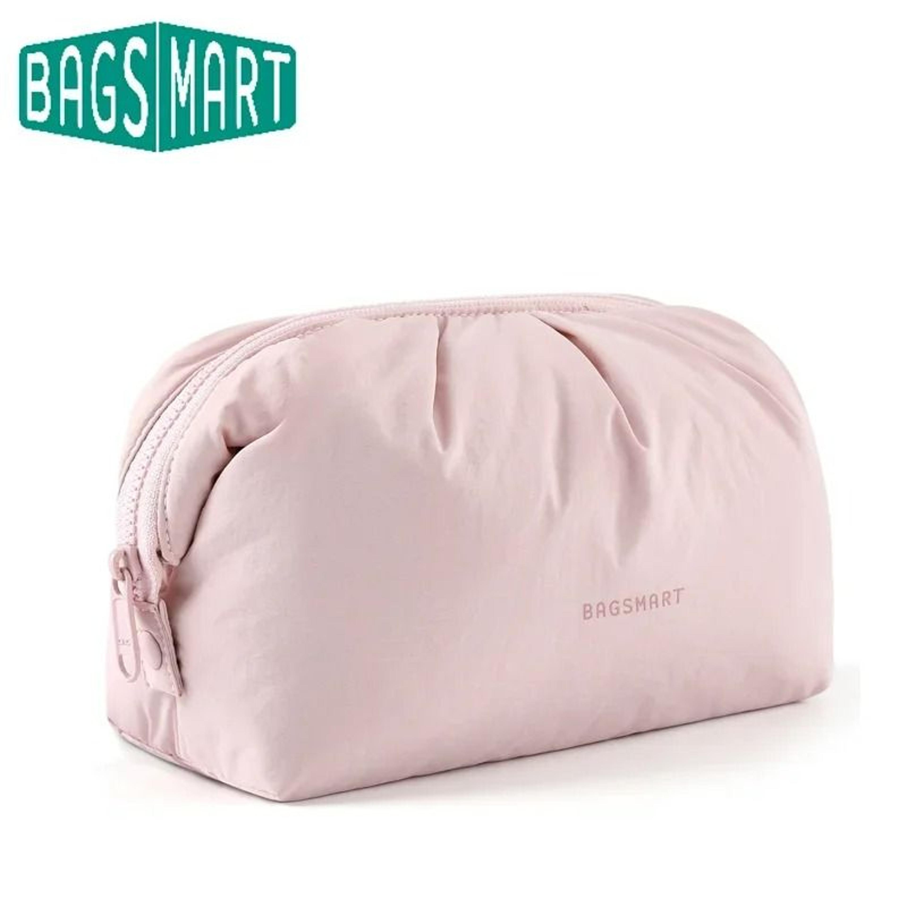 bagsmart wide open travel makeup organizer