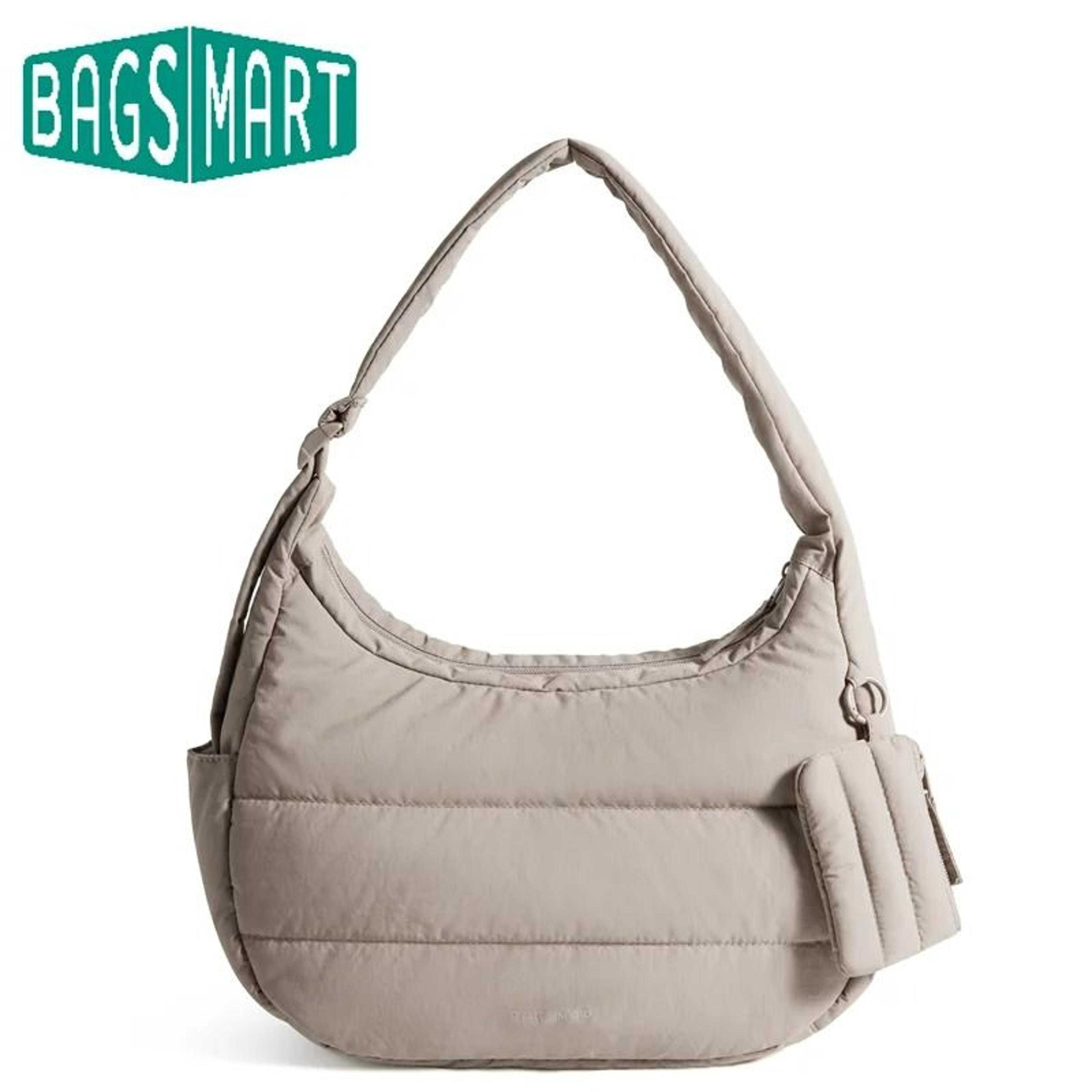 lightweight puffy hobo crossbody purse