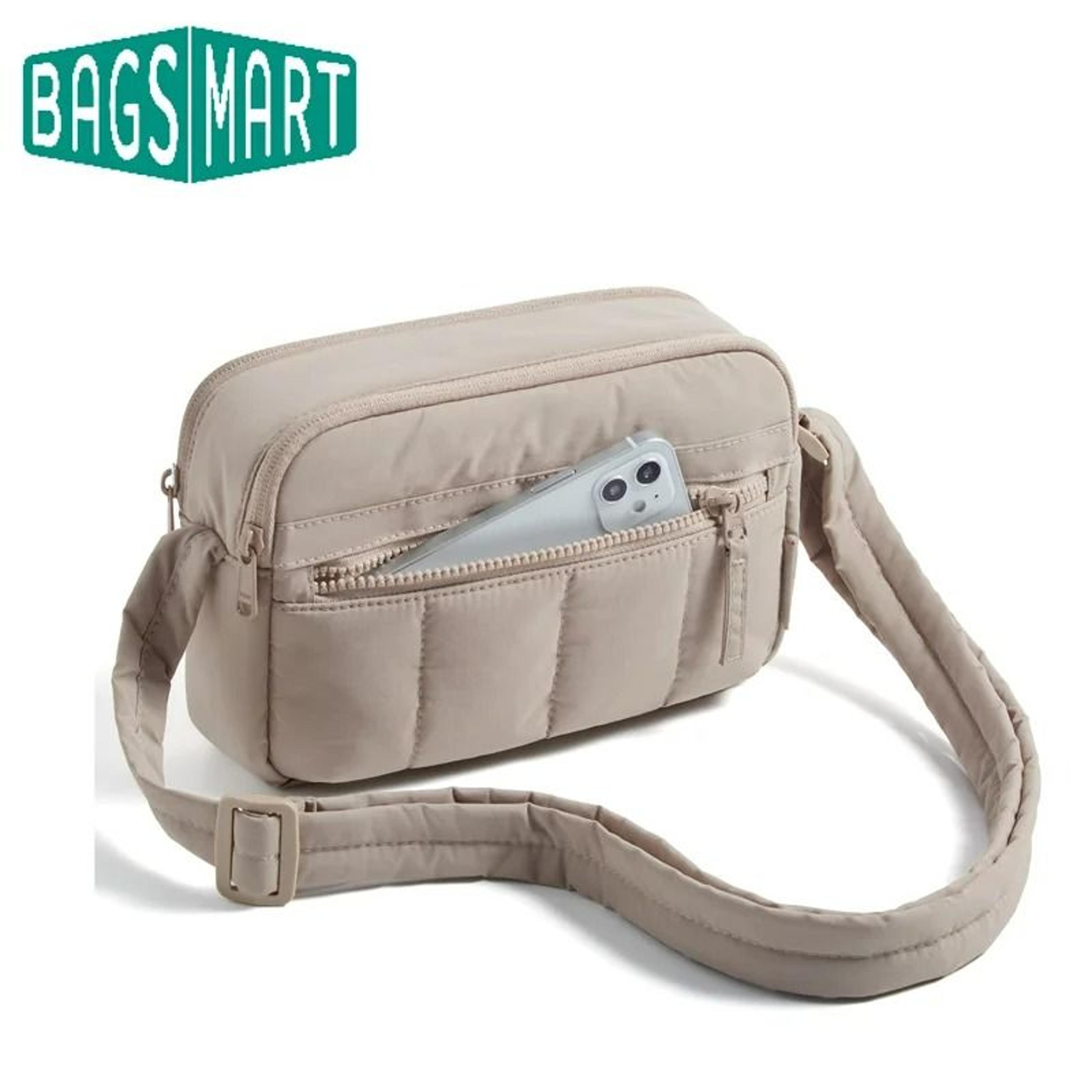 waterproof mini puffy crossbody wallet bag