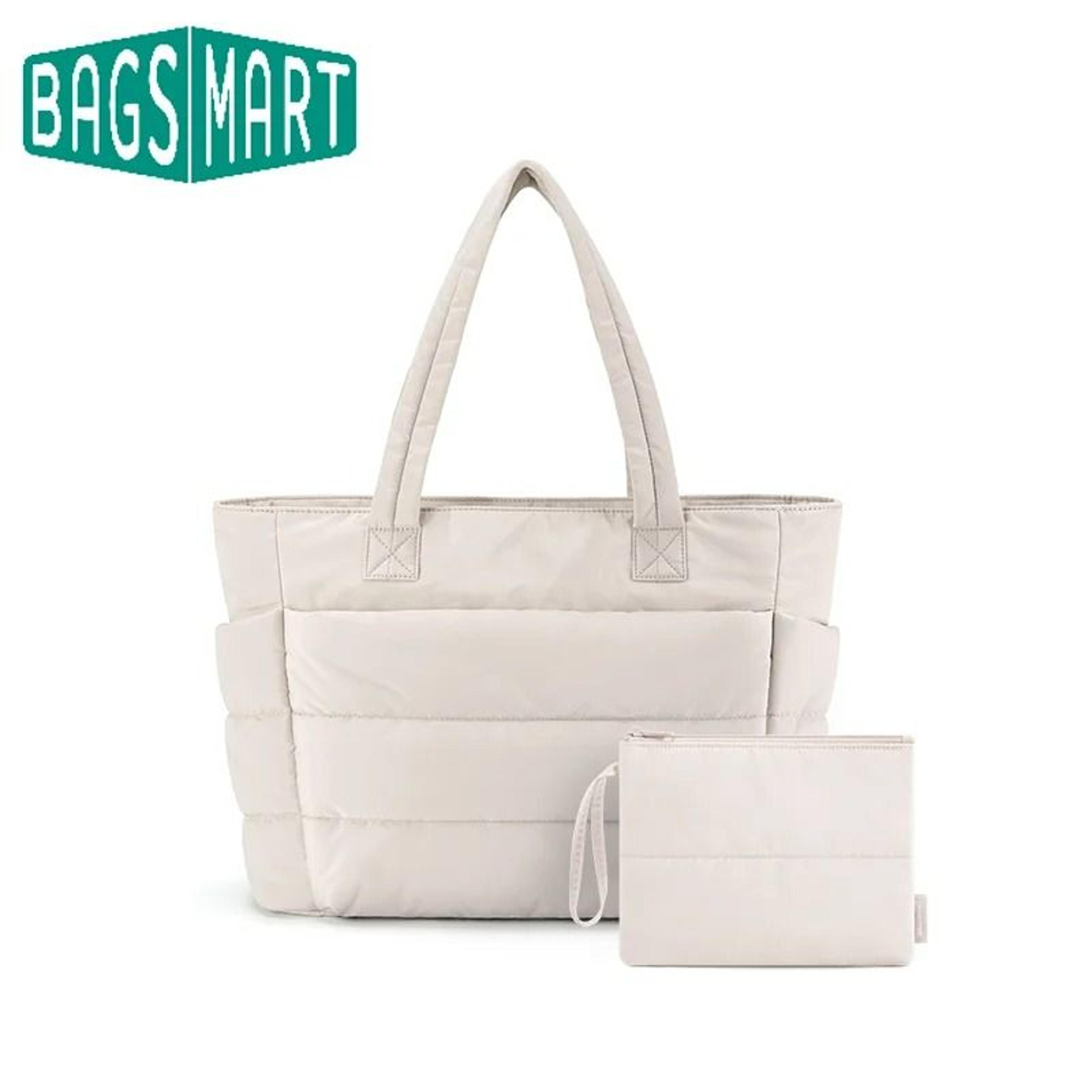 simple casual commuter shoulder tote bag