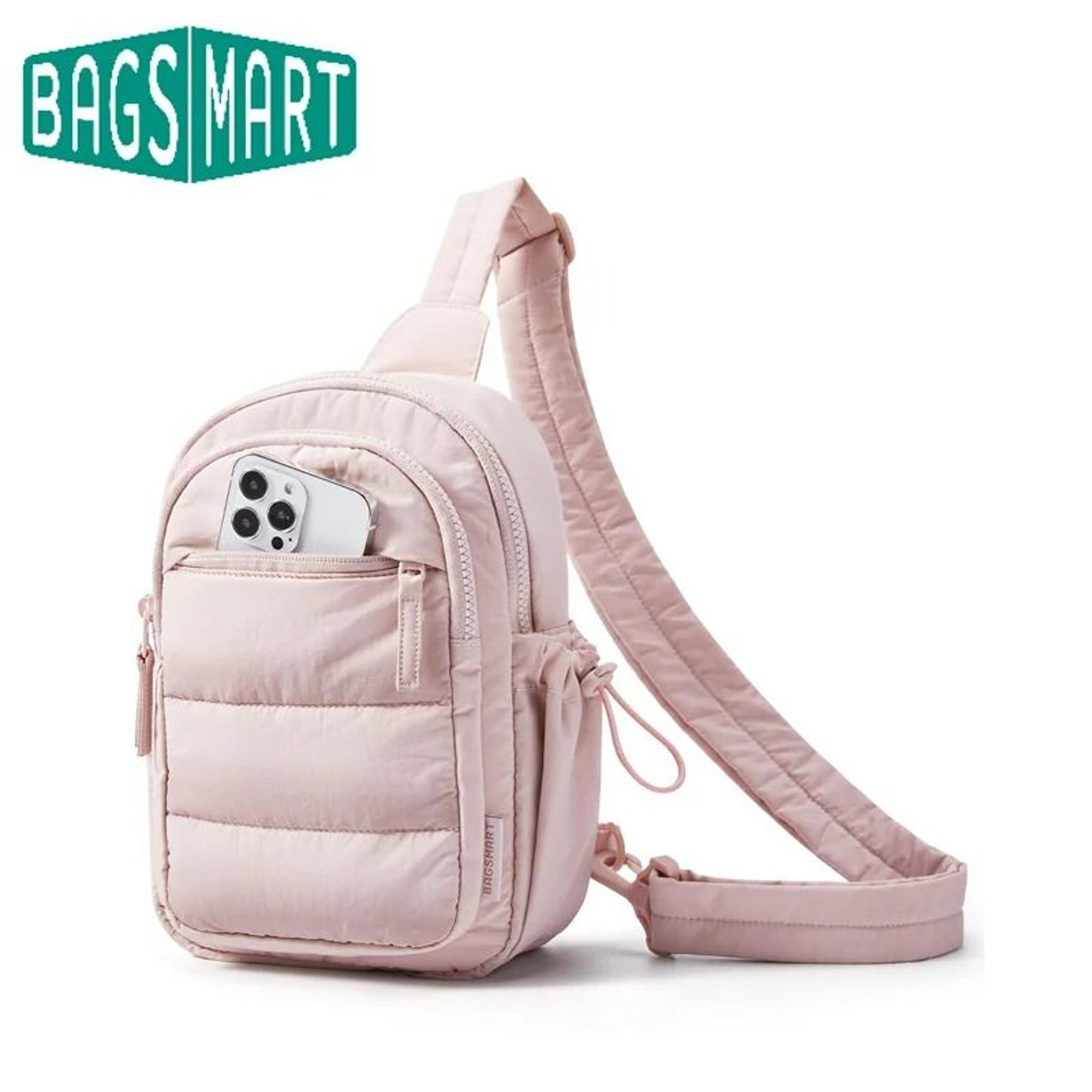puffy outdoor sling crossbody hobo bag
