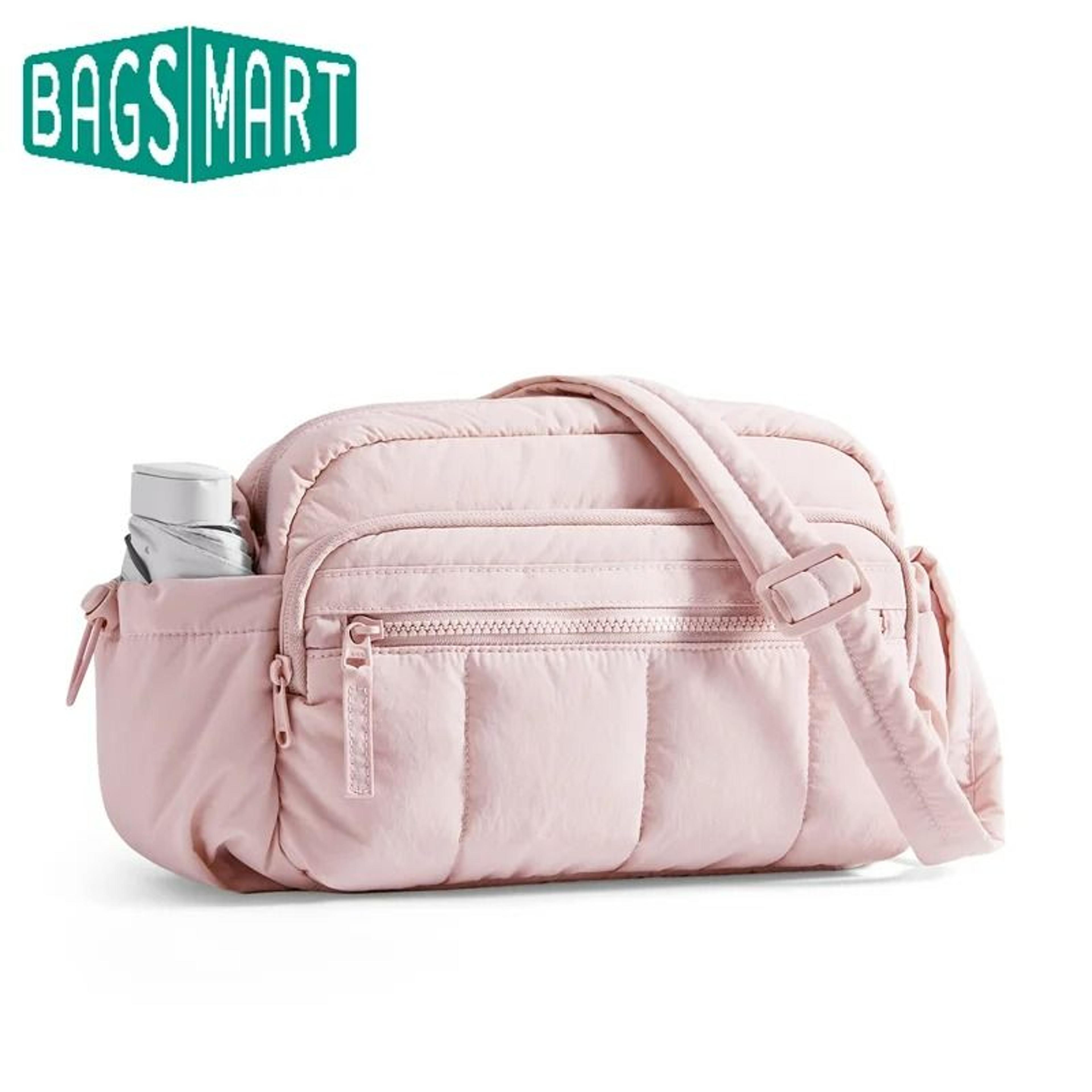 anti theft quilted travel crossbody purse