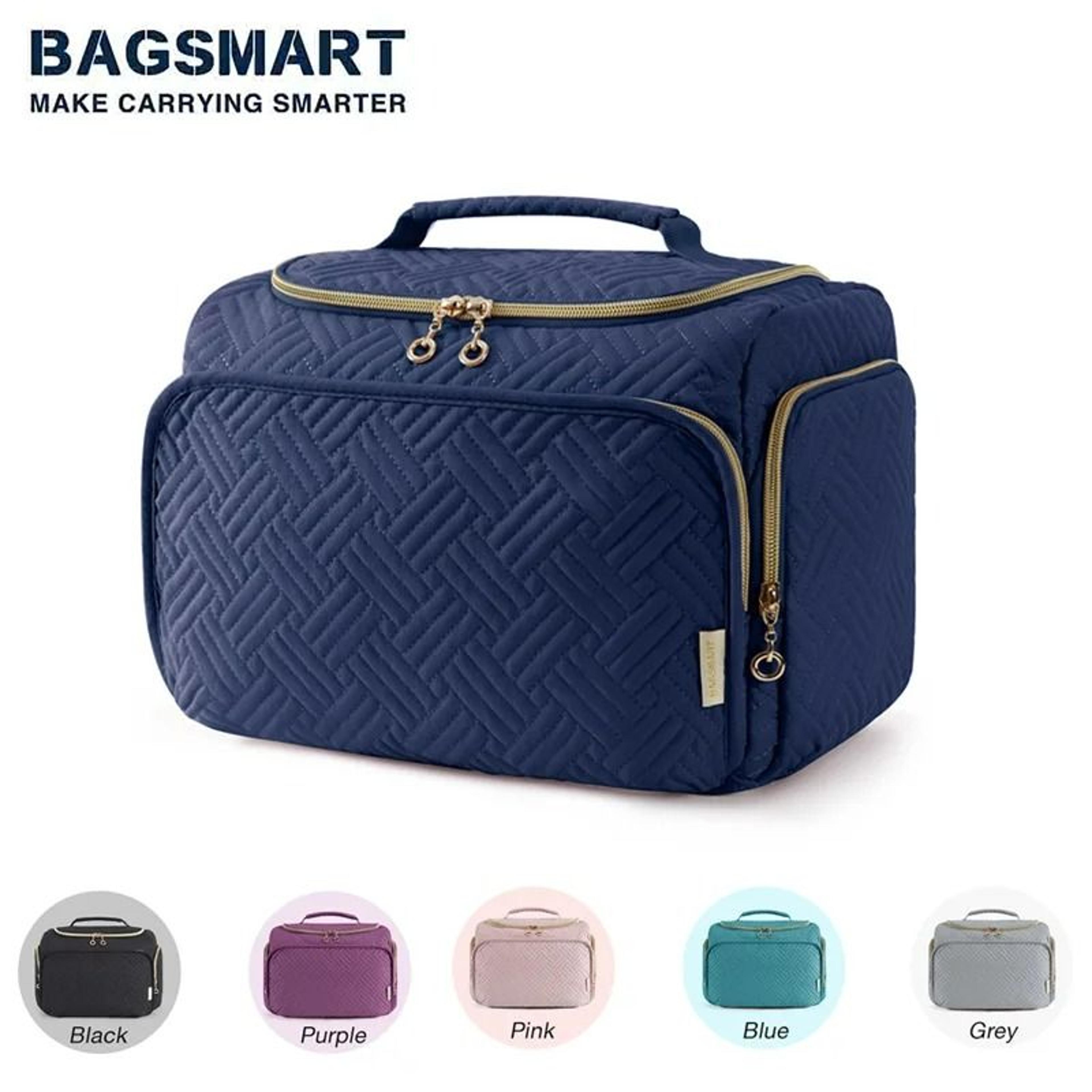 large capacity waterproof handheld makeup organizer