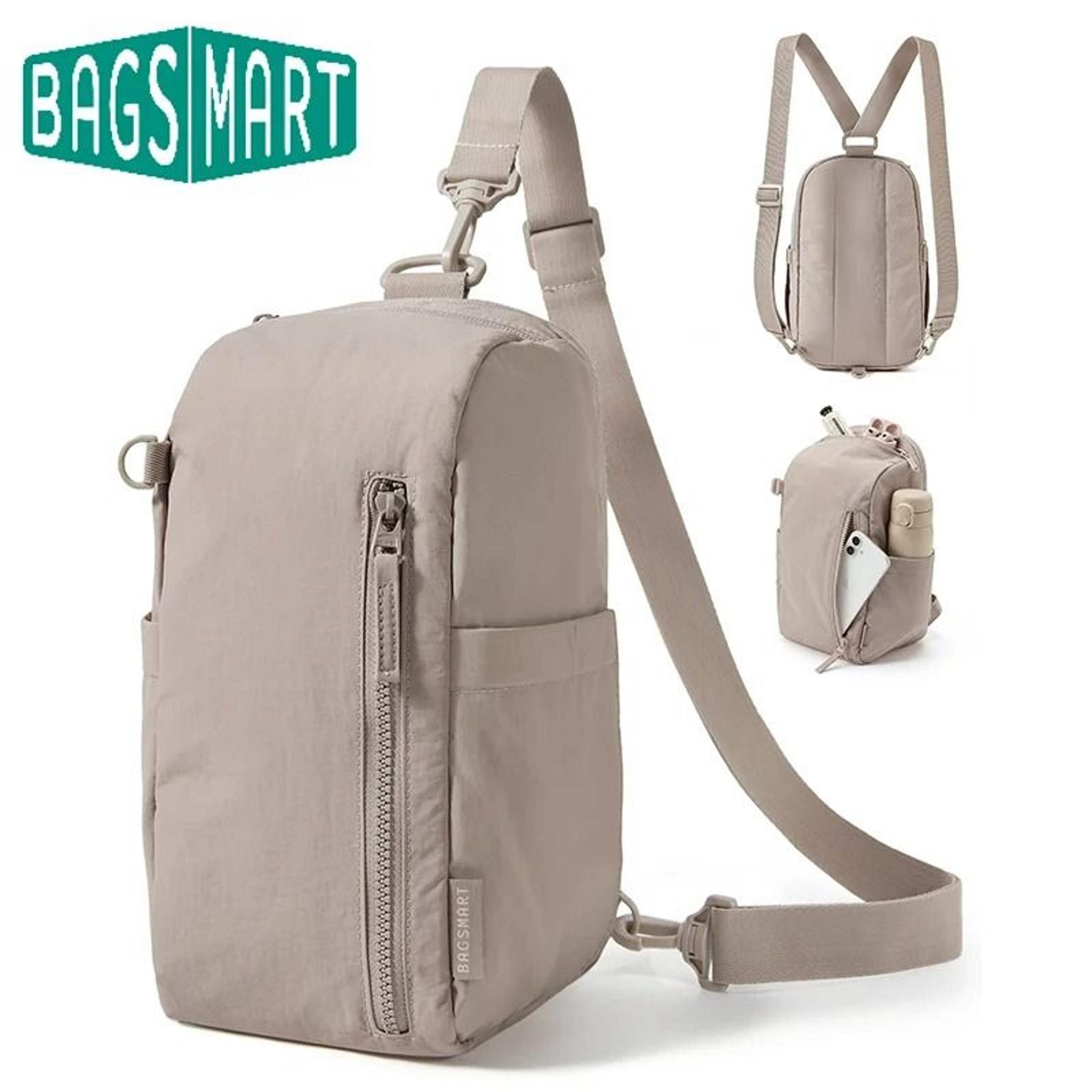 bagsmart 9l convertible sling bag for women