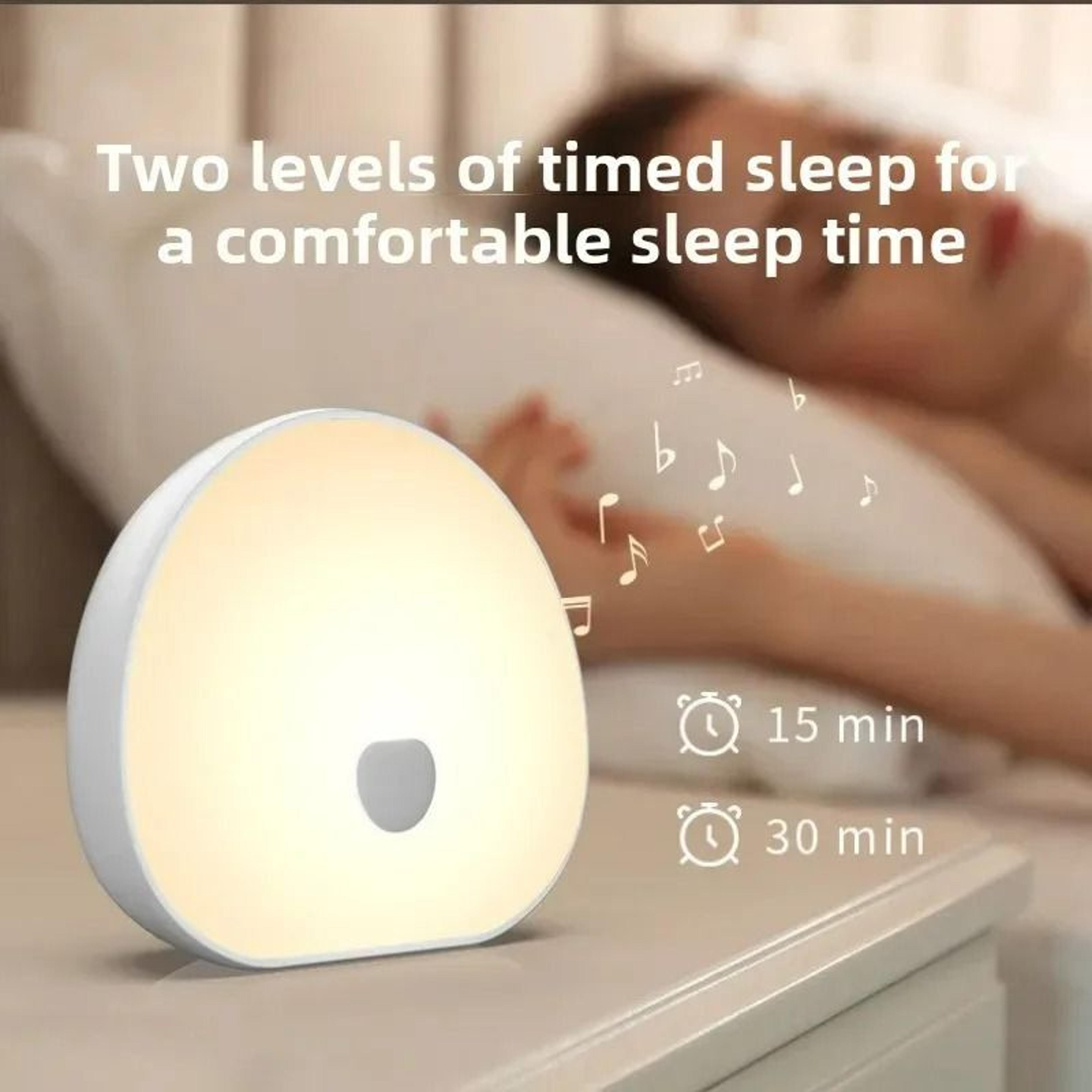 rechargeable white noise machine and baby night light