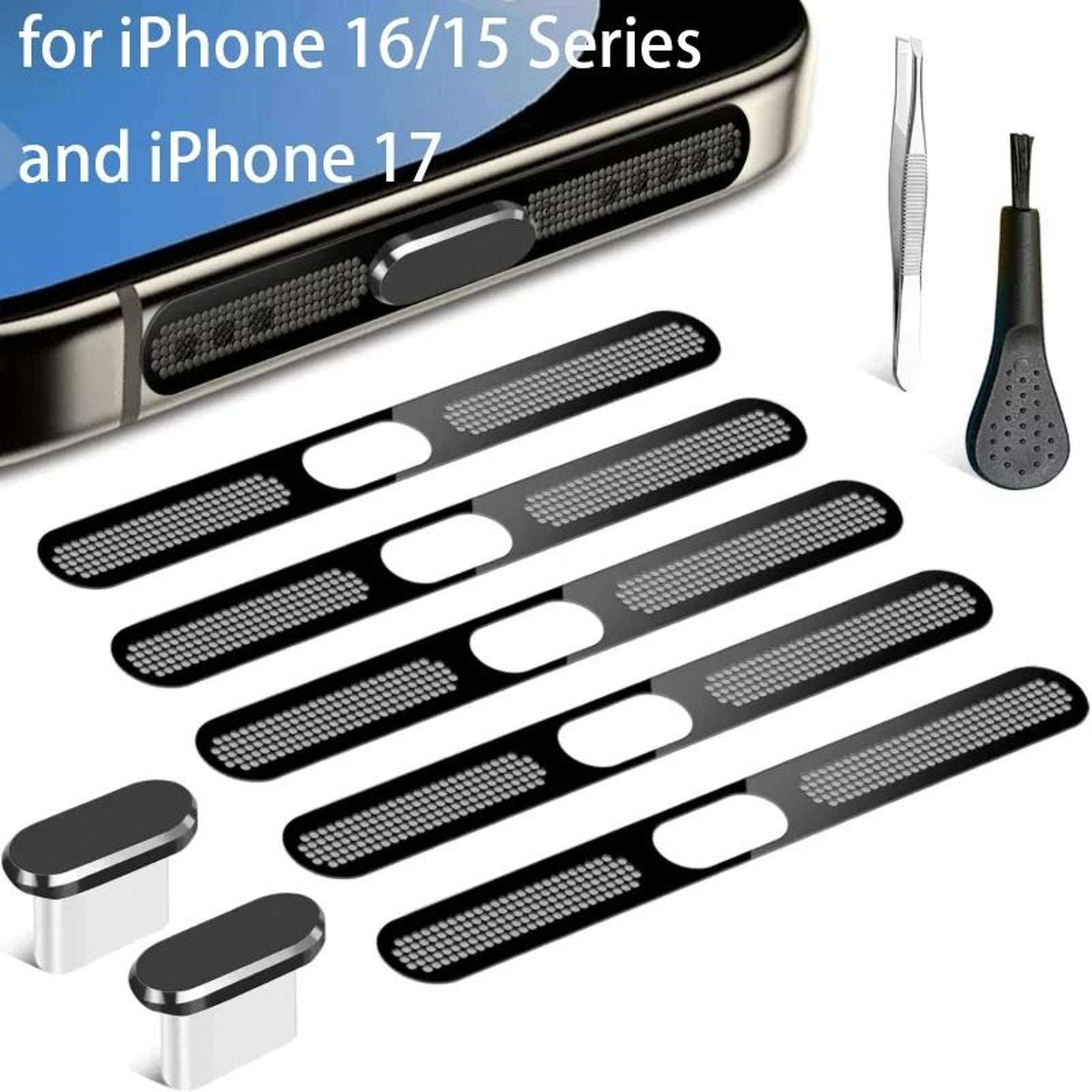 nine piece iphone usb c dust guard set