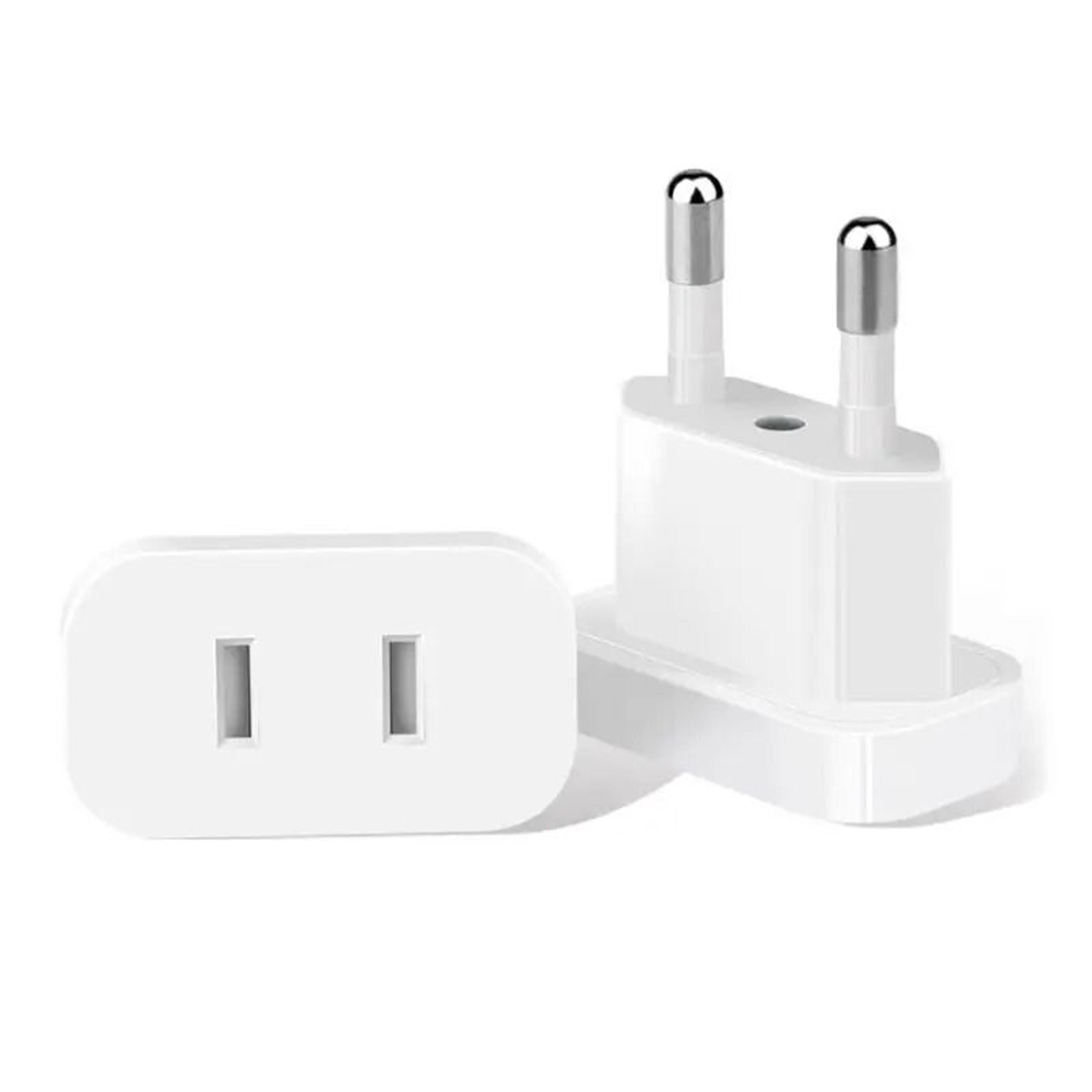 us to europe two pin travel plug adapter