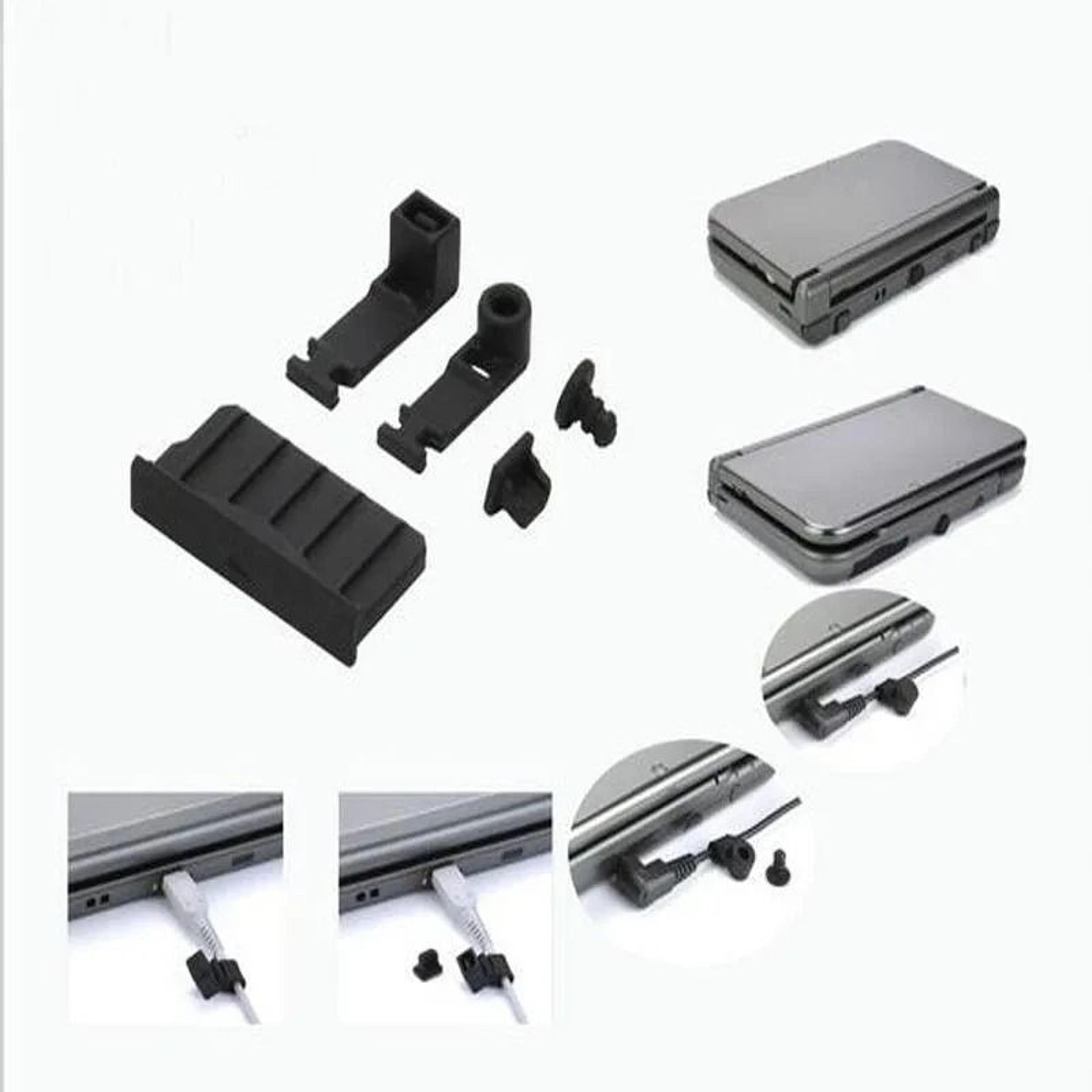 nintendo 3ds xl and 2ds silicone port dust plugs