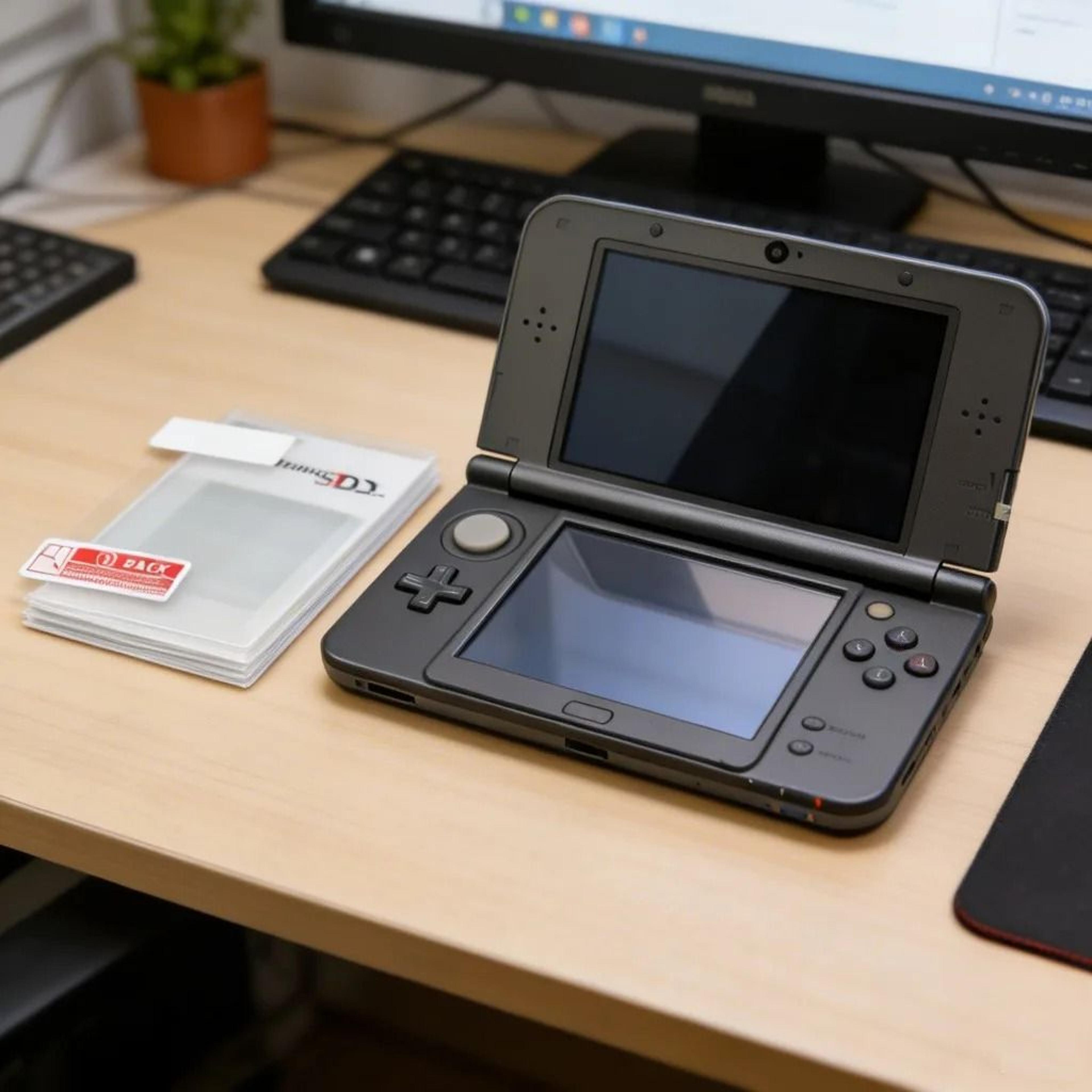 hd clear dual screen film for nintendo 3ds xl