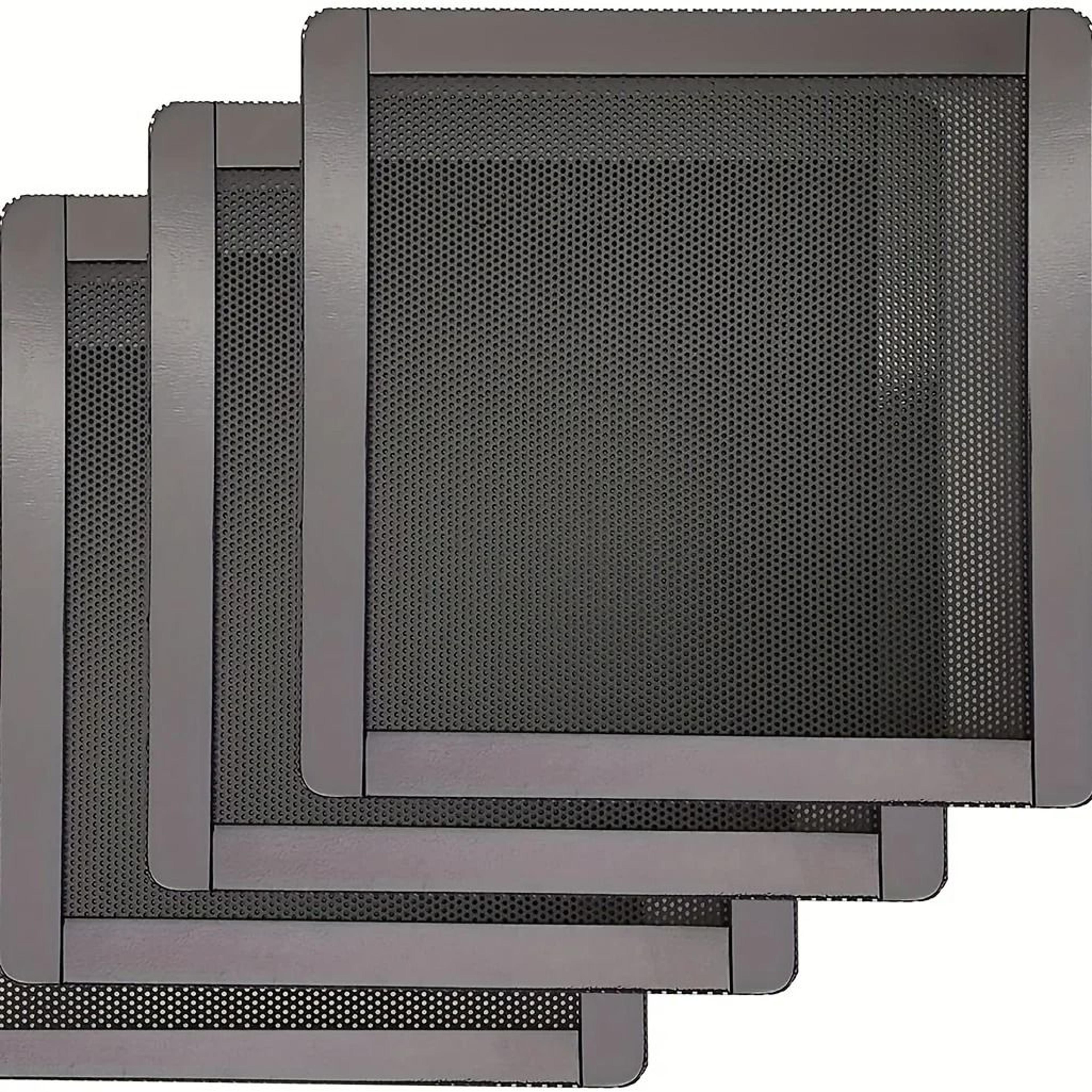 3 pack magnetic pc fan dust filter screens