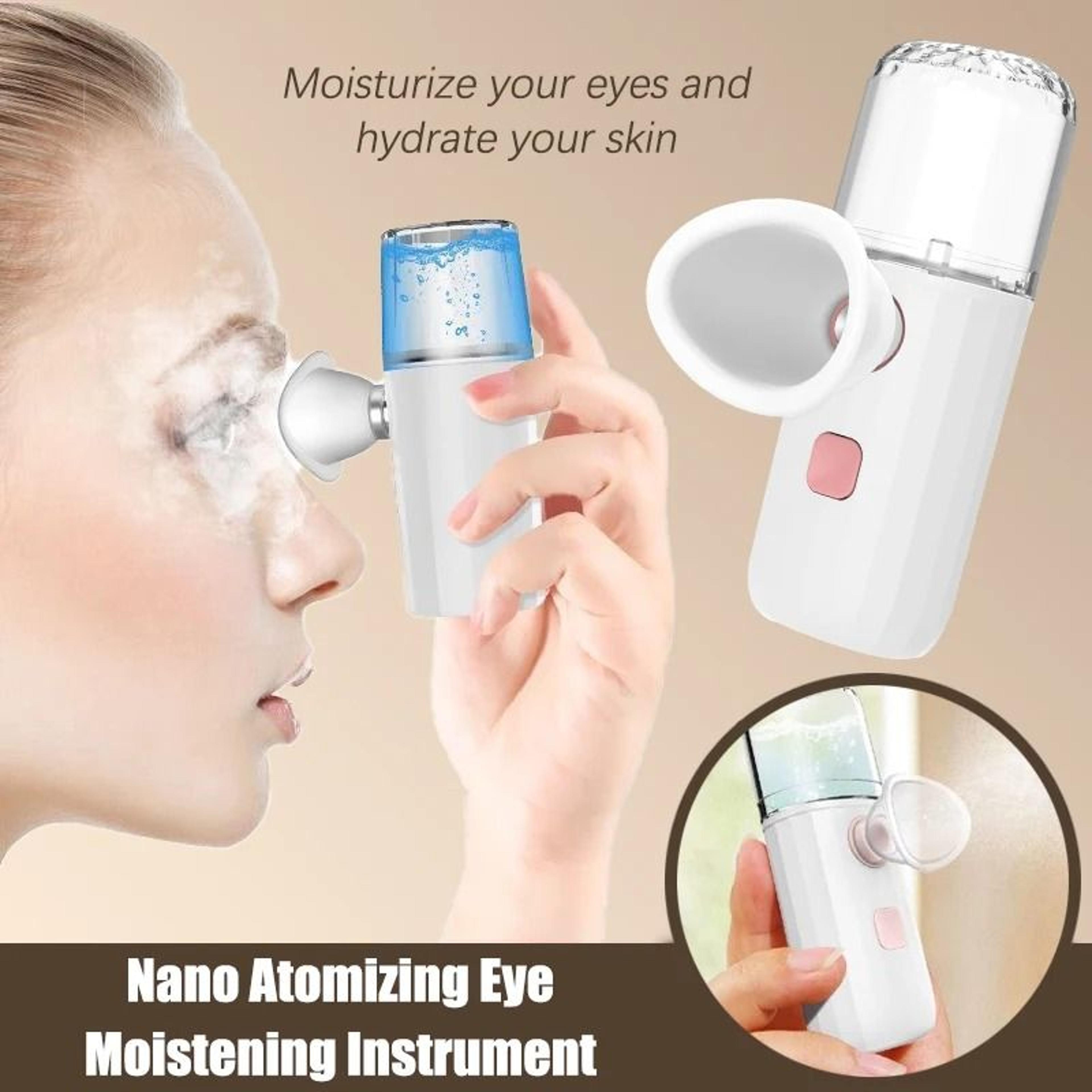 portable nano mist eye and face massager