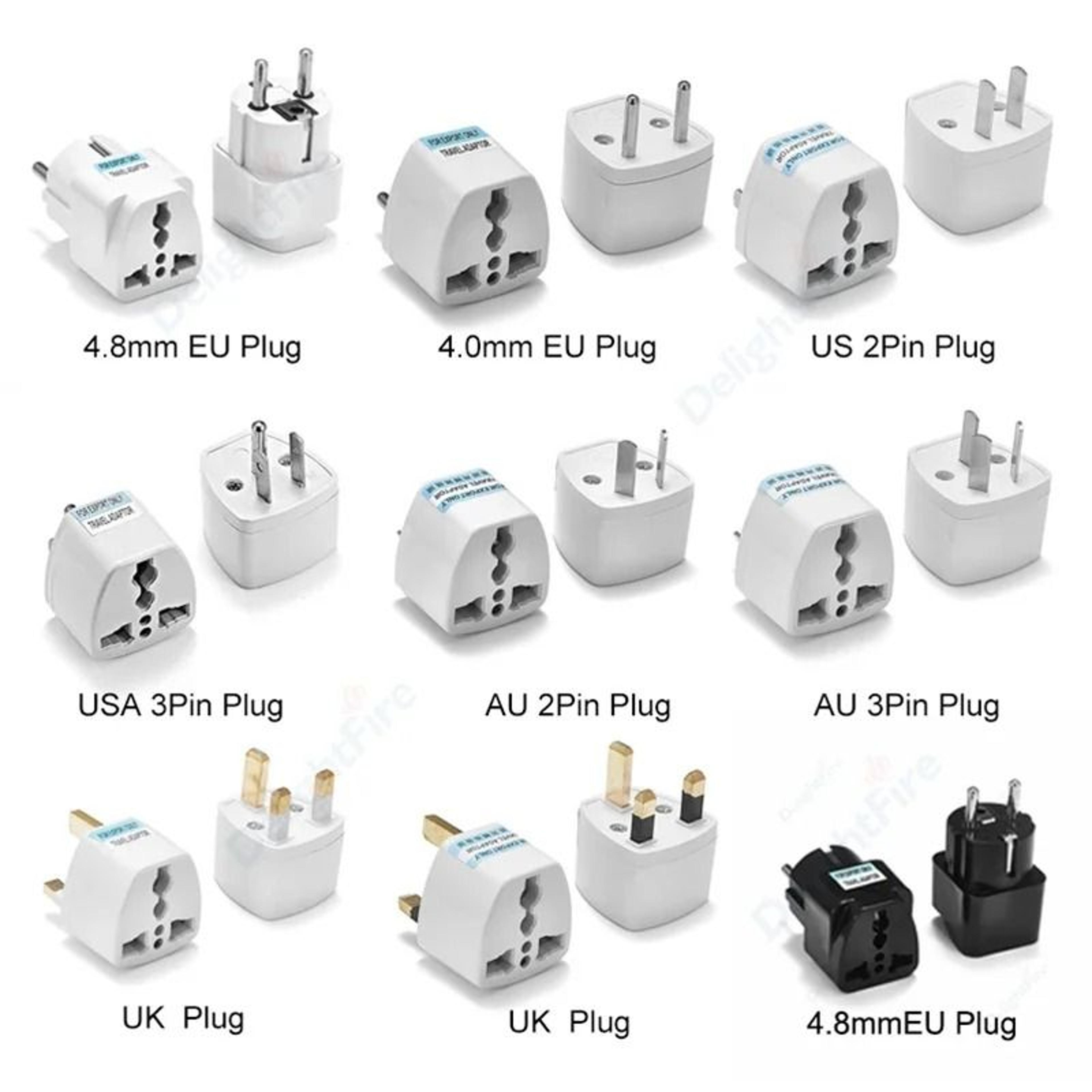 compact international travel plug conversion adapter