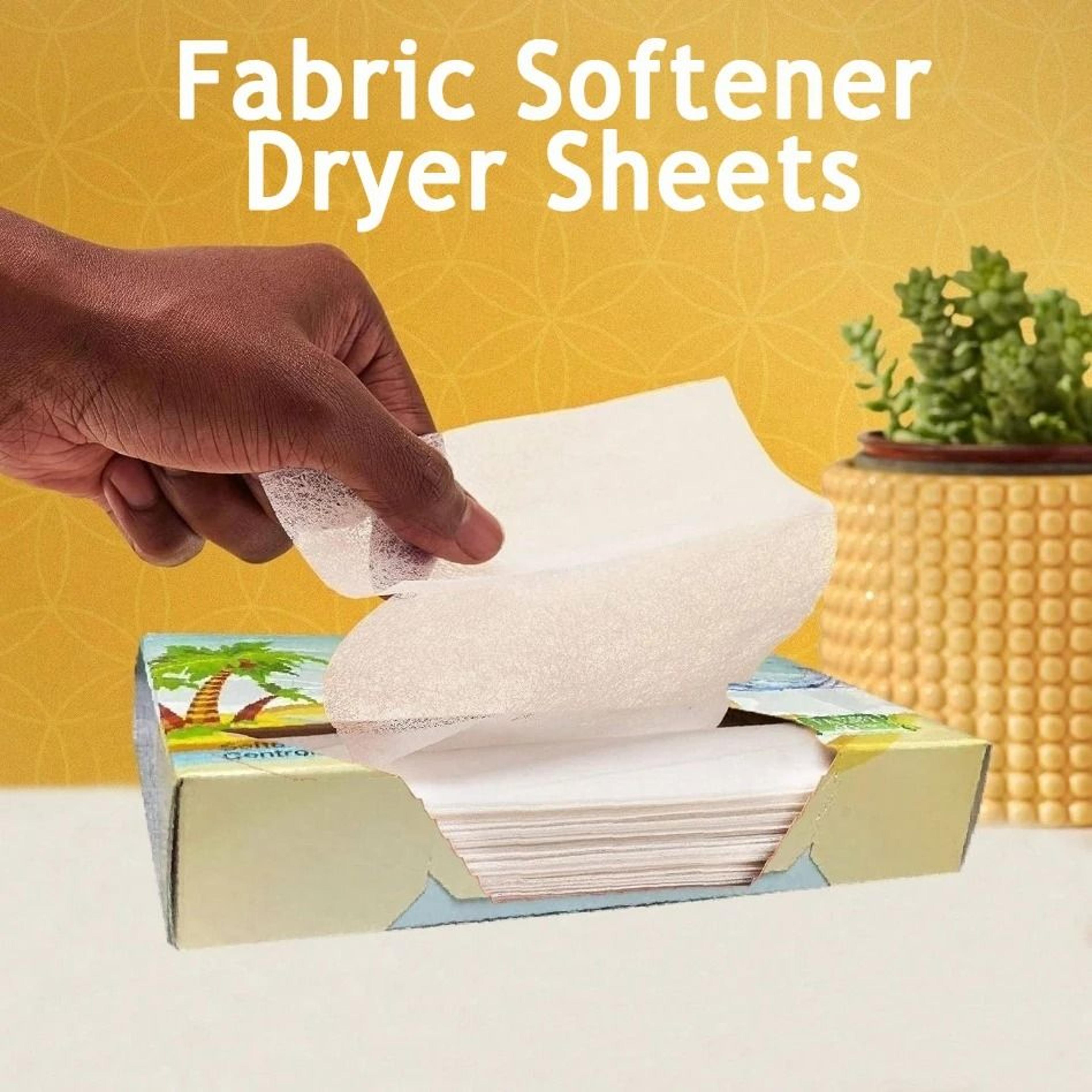 fresh scent anti static fabric softener dryer sheets
