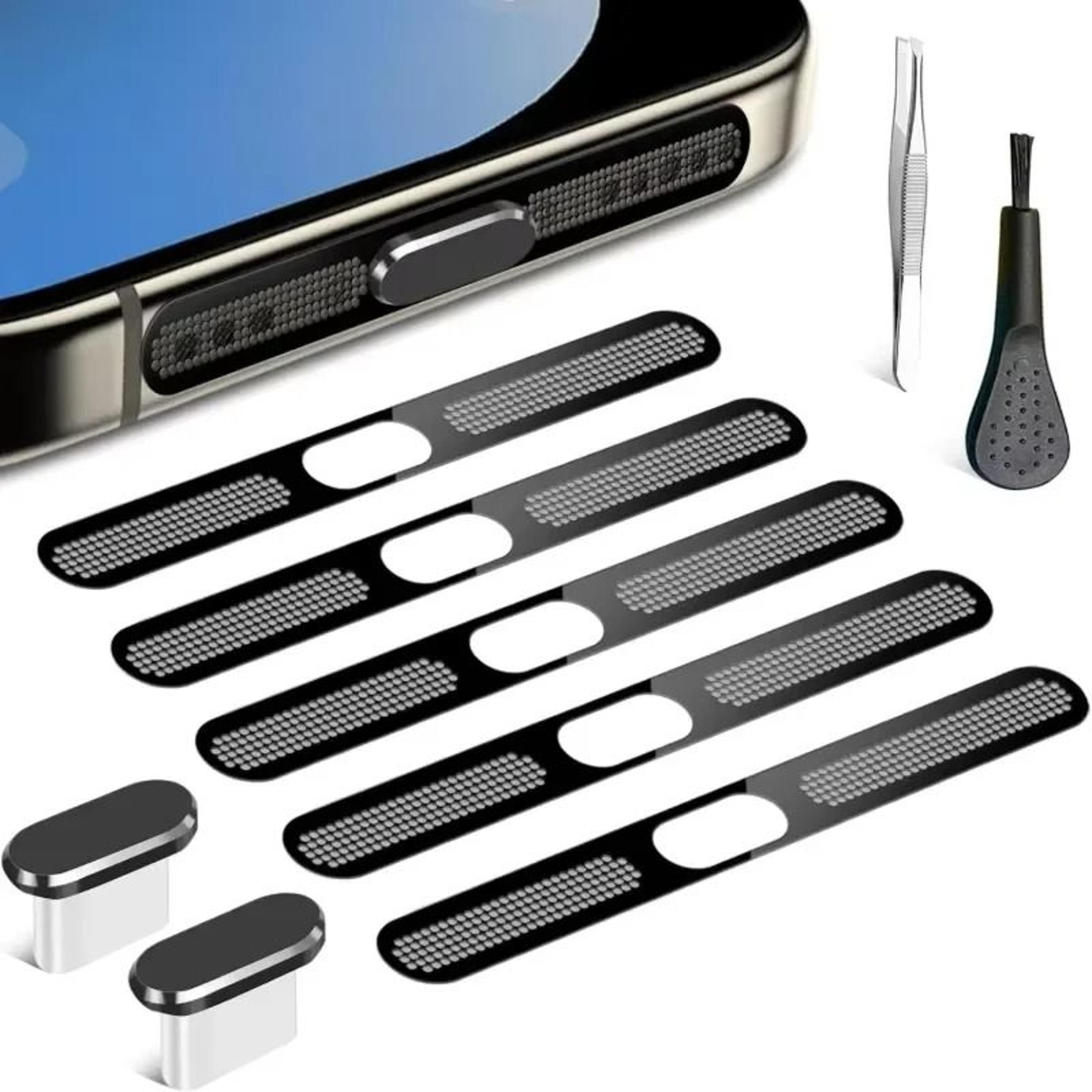 9 piece usb c port and speaker dust cover set