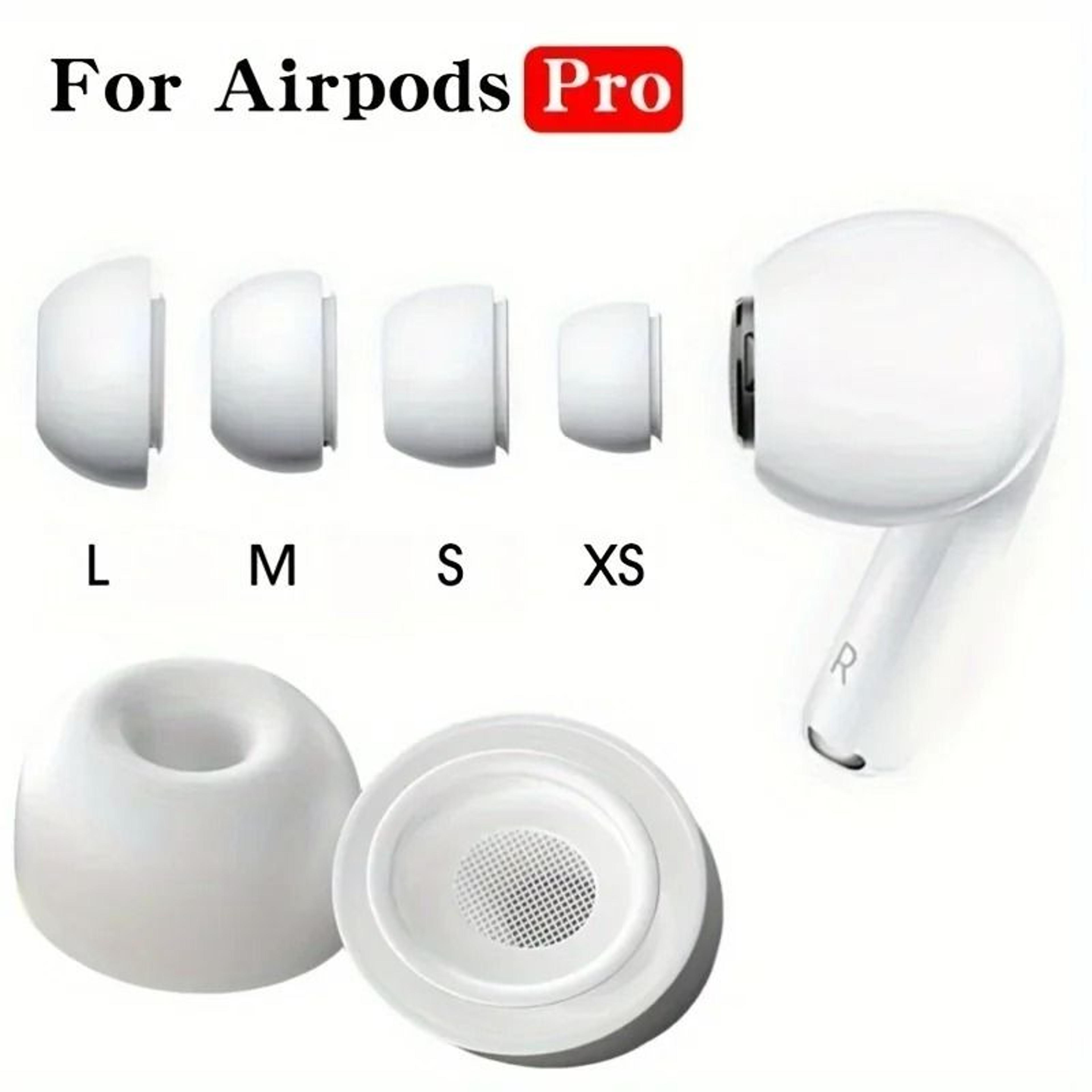 soft silicone replacement ear tips for airpods pro 1 and 2