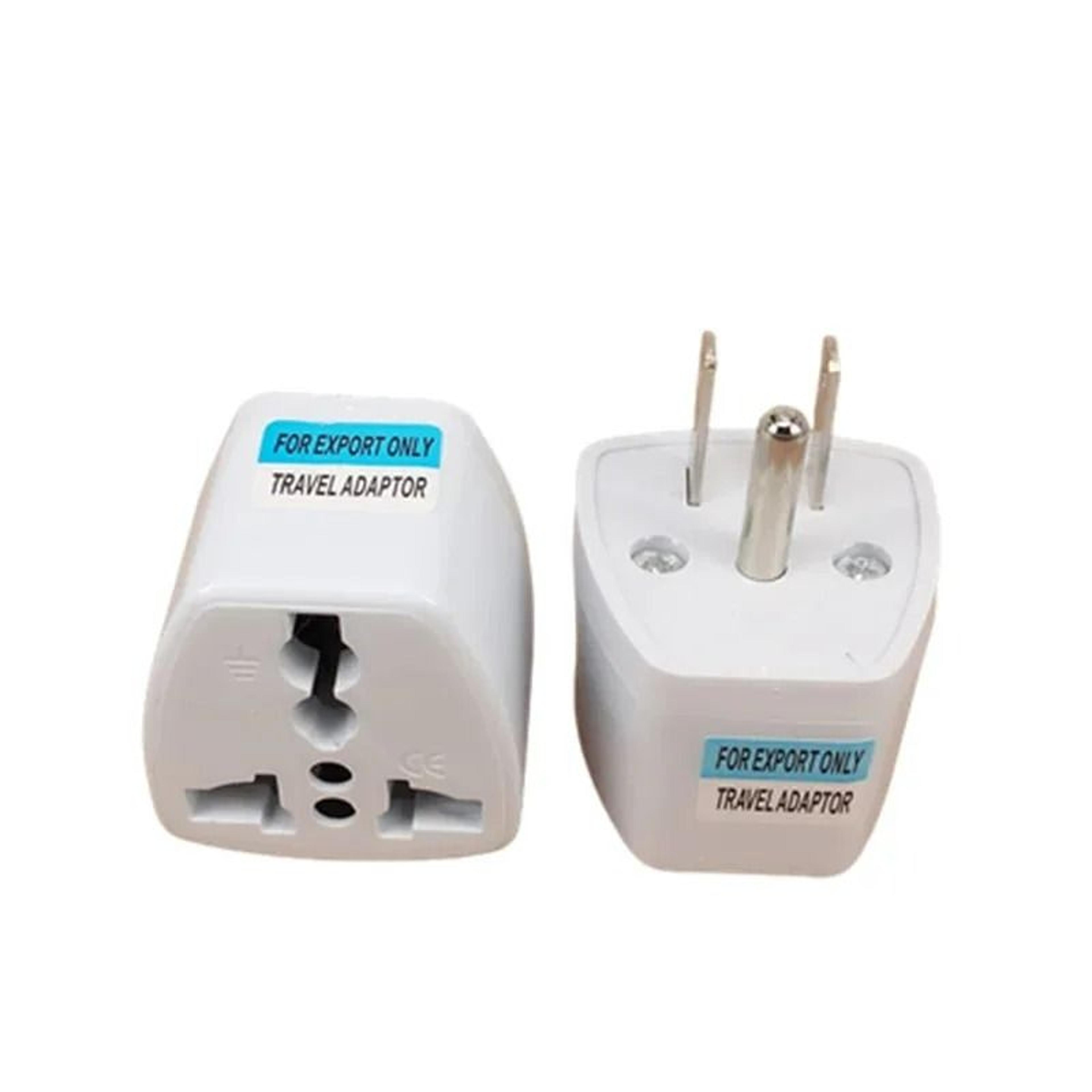 multi input us canada travel plug adapter