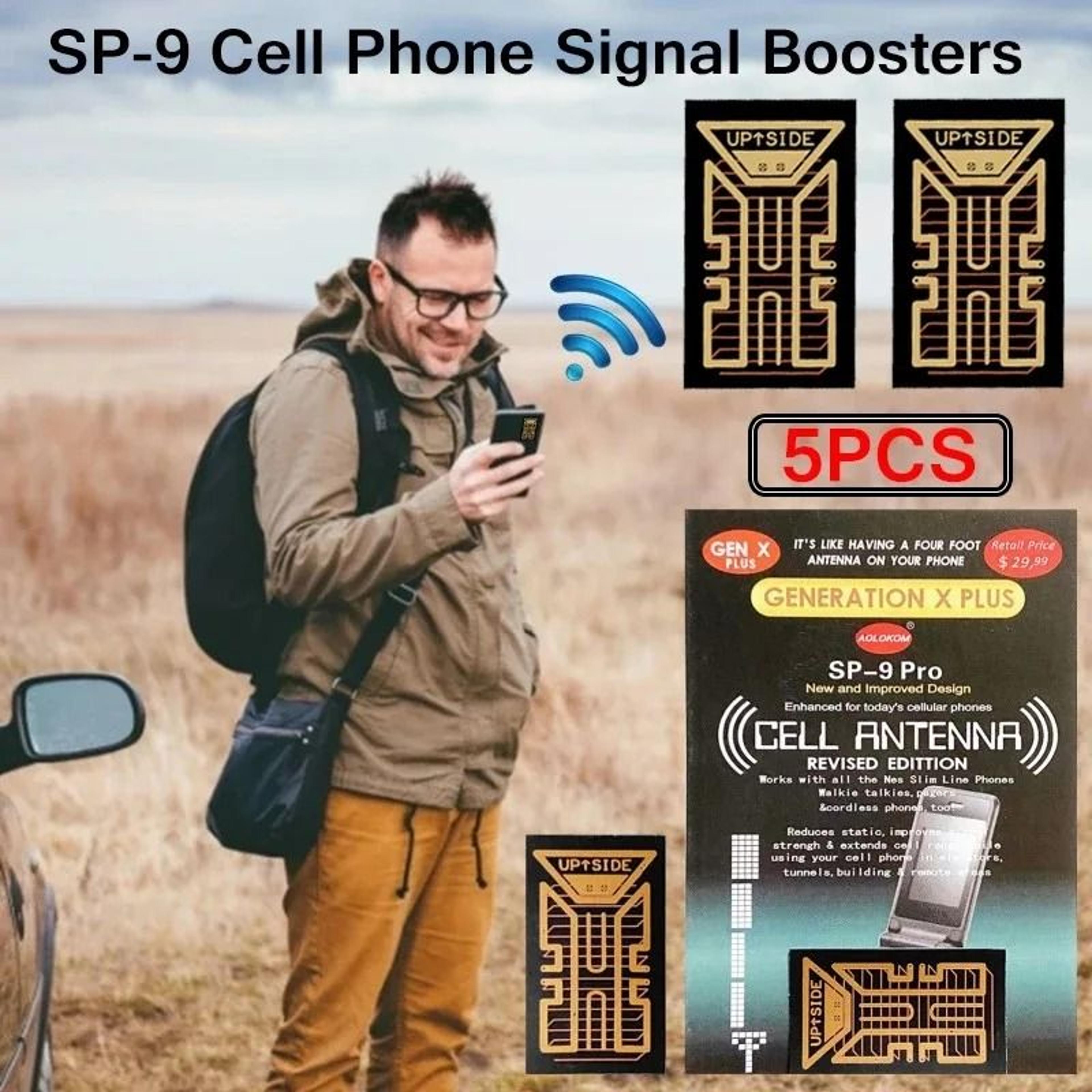 8 piece sp11 pro smartphone antenna style stickers