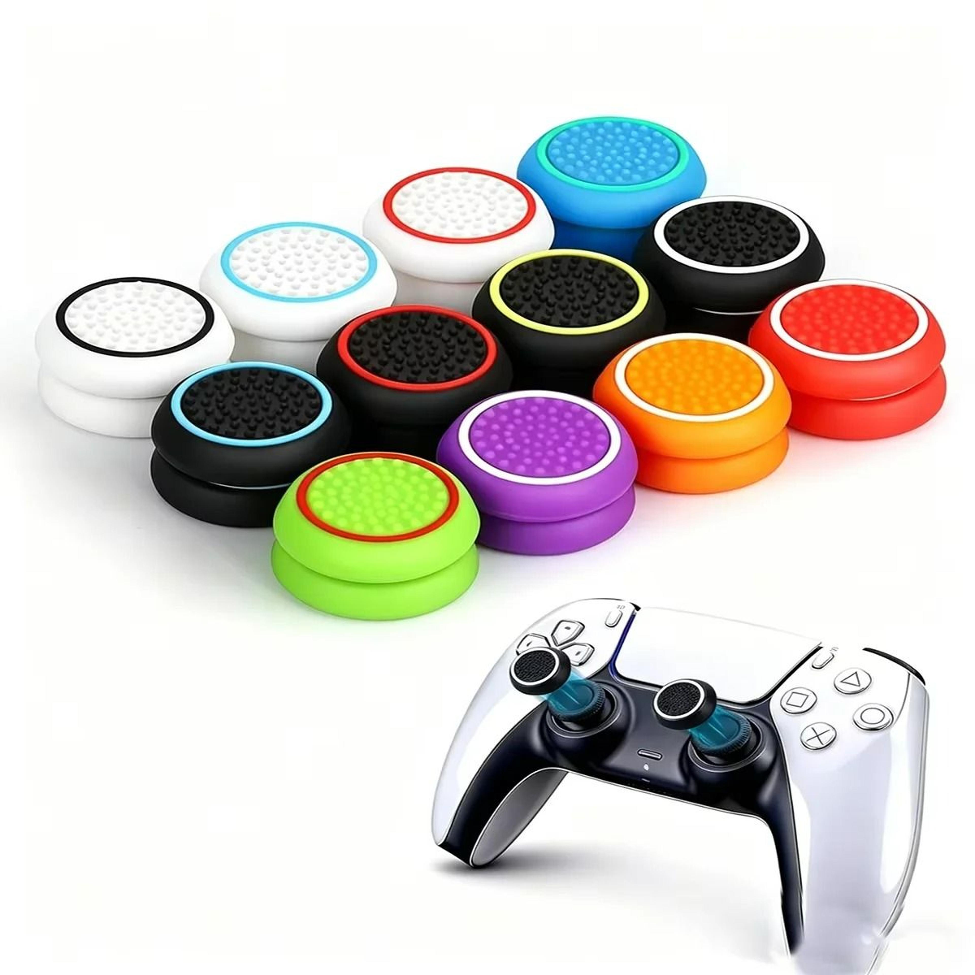 24 piece rainbow controller thumb grip caps