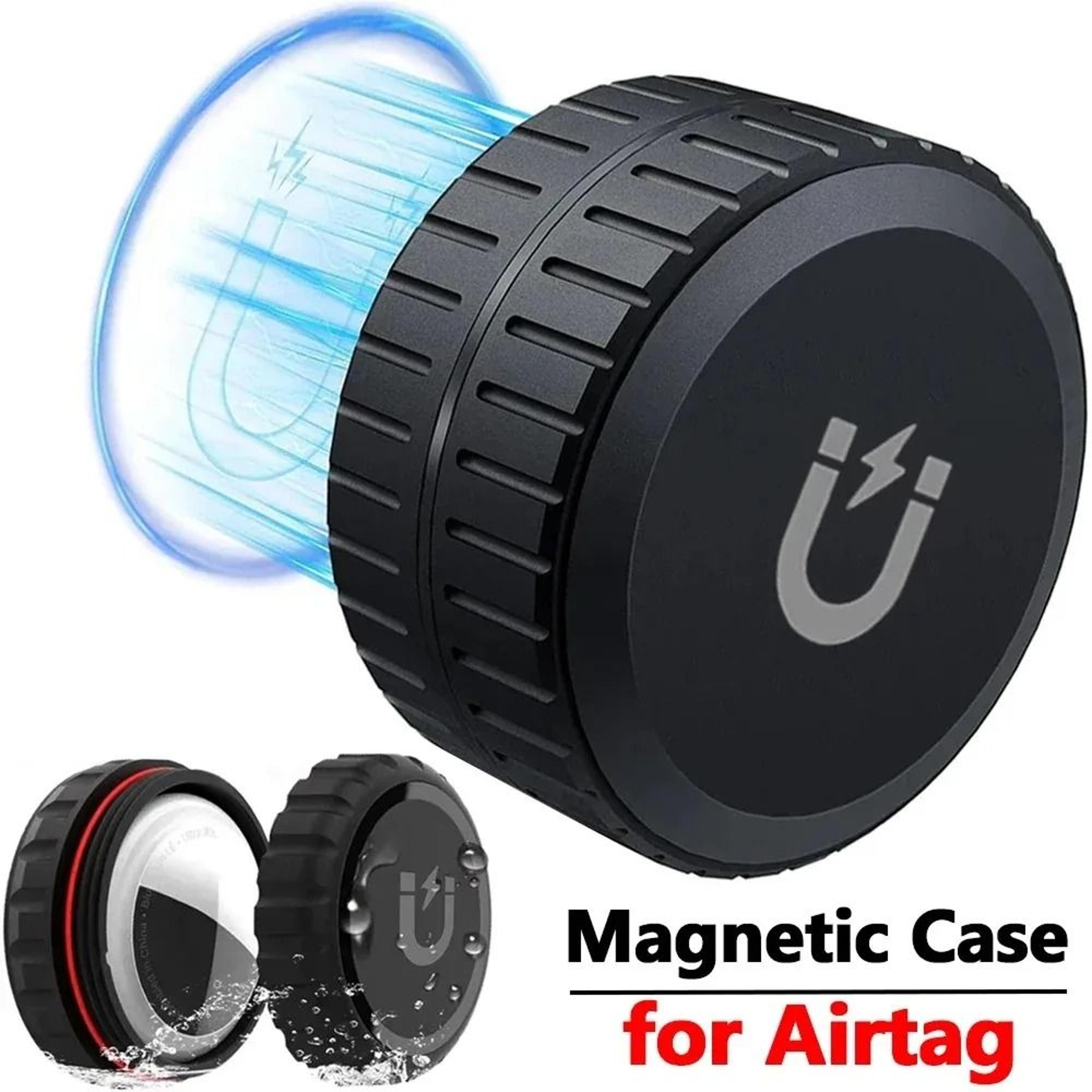magnetic adhesive protective case for apple airtag