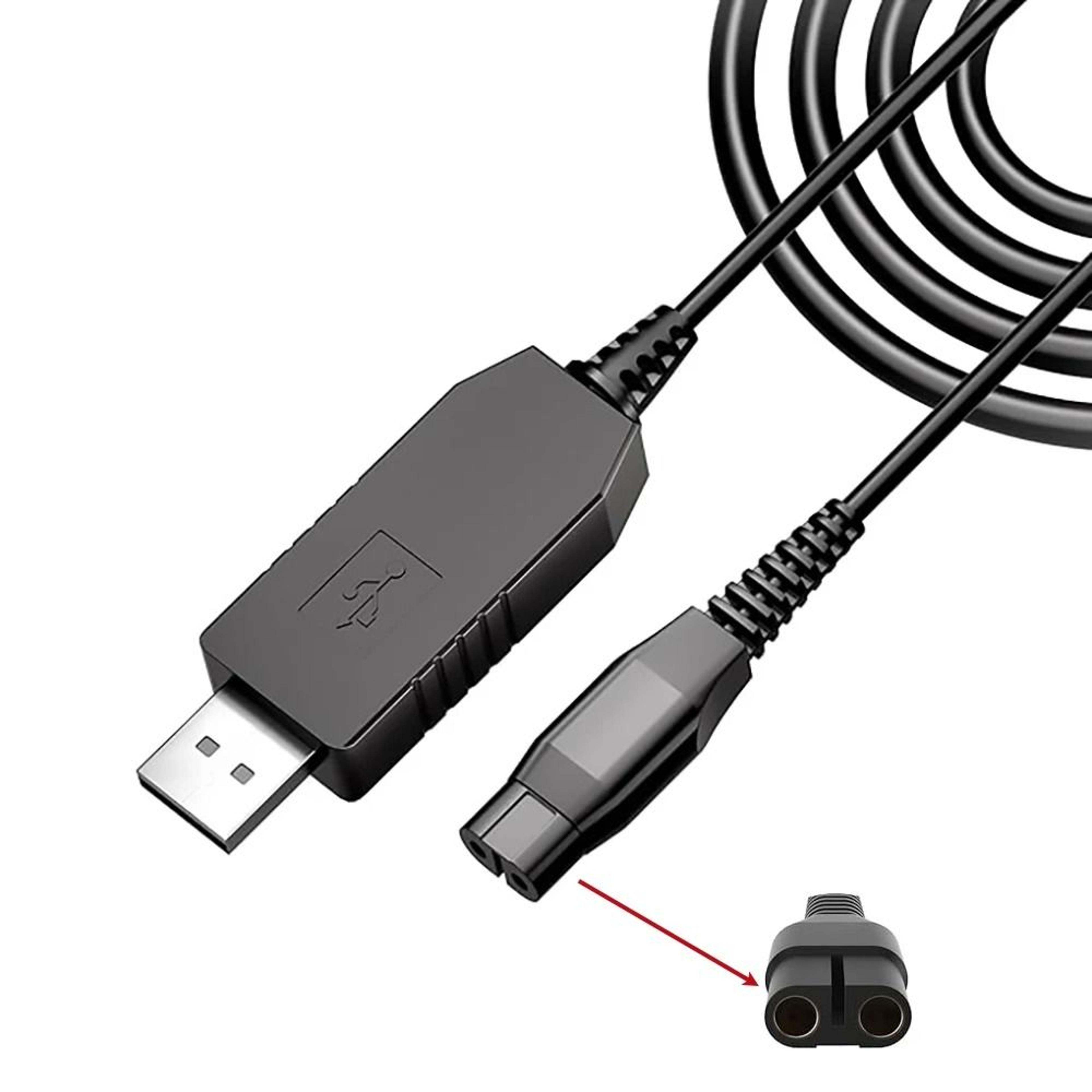 usb replacement power cable for philips oneblade shavers