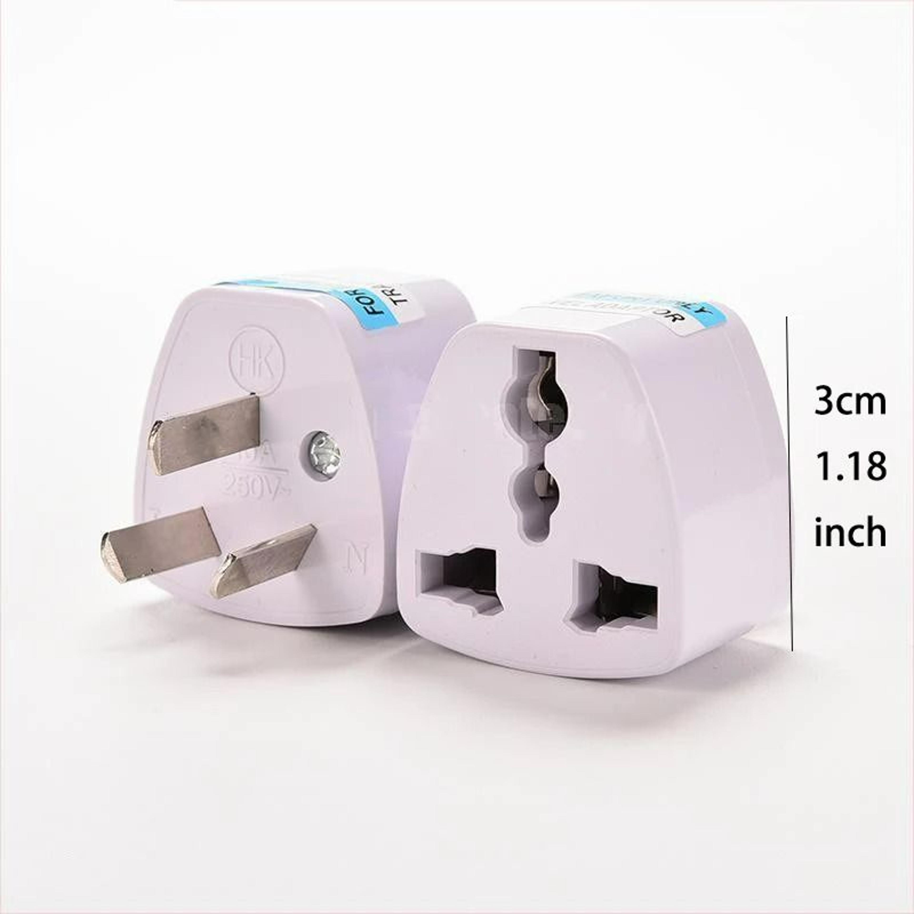 universal australia new zealand travel plug adapter