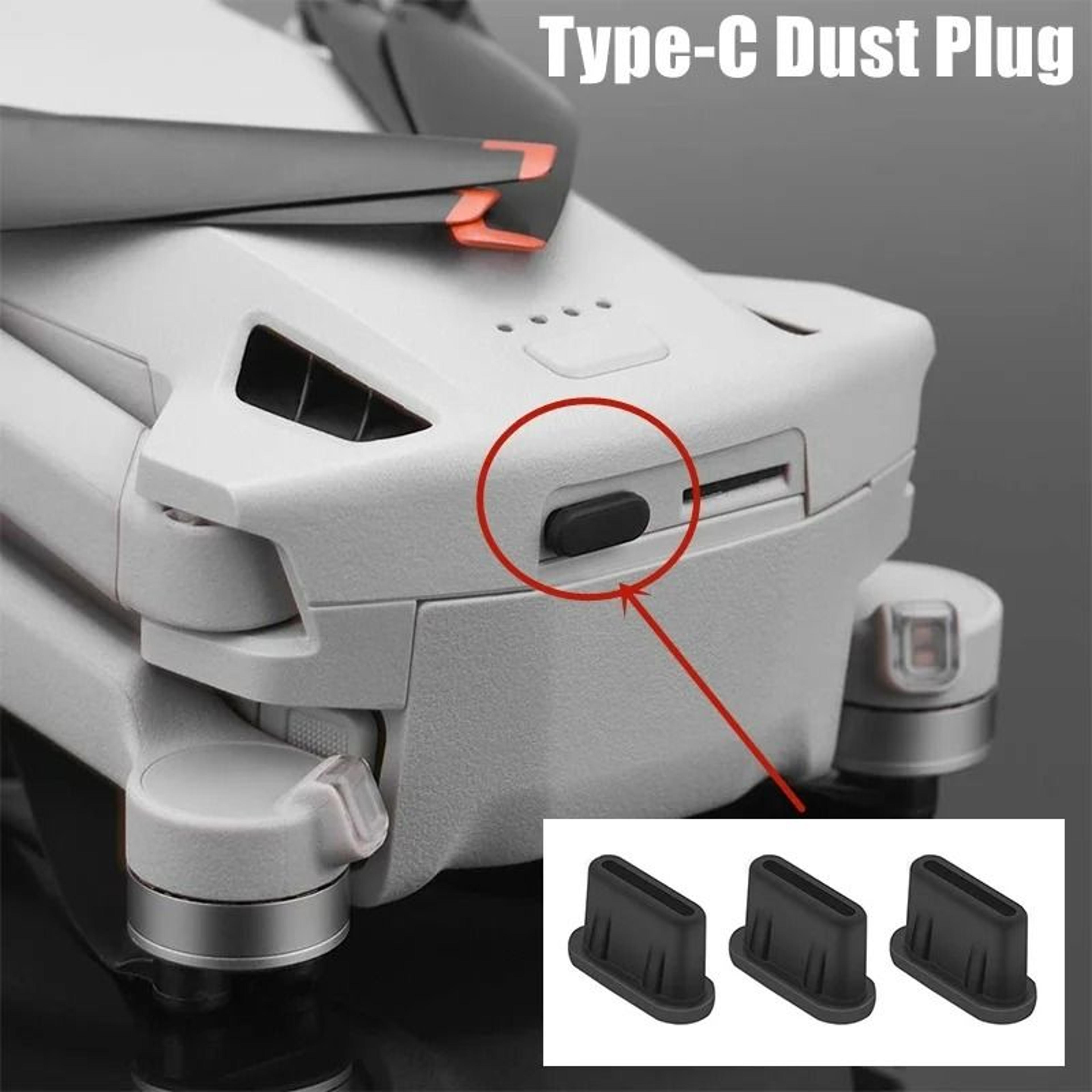 universal silicone usb c port dust plug