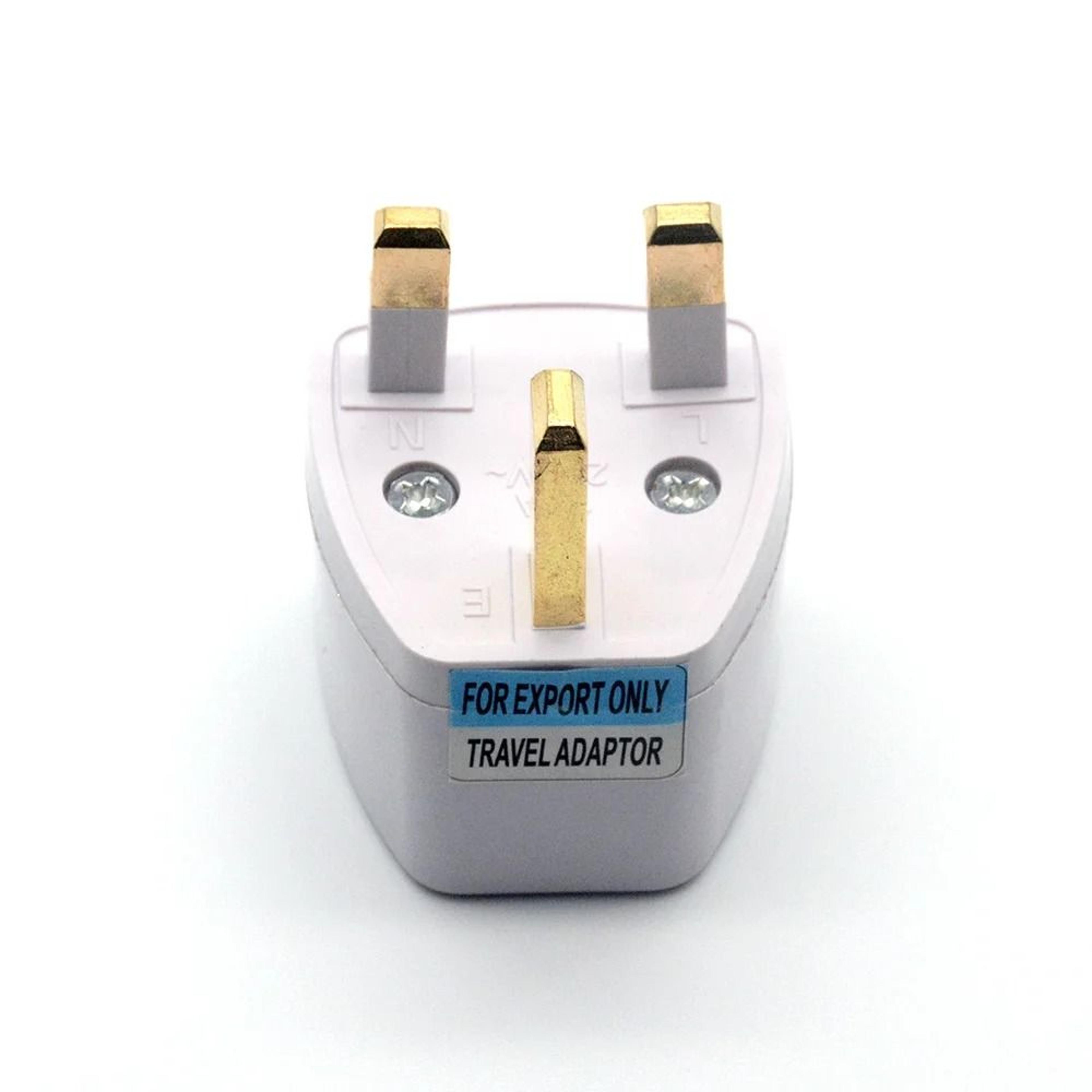 universal type g uk travel plug adapter
