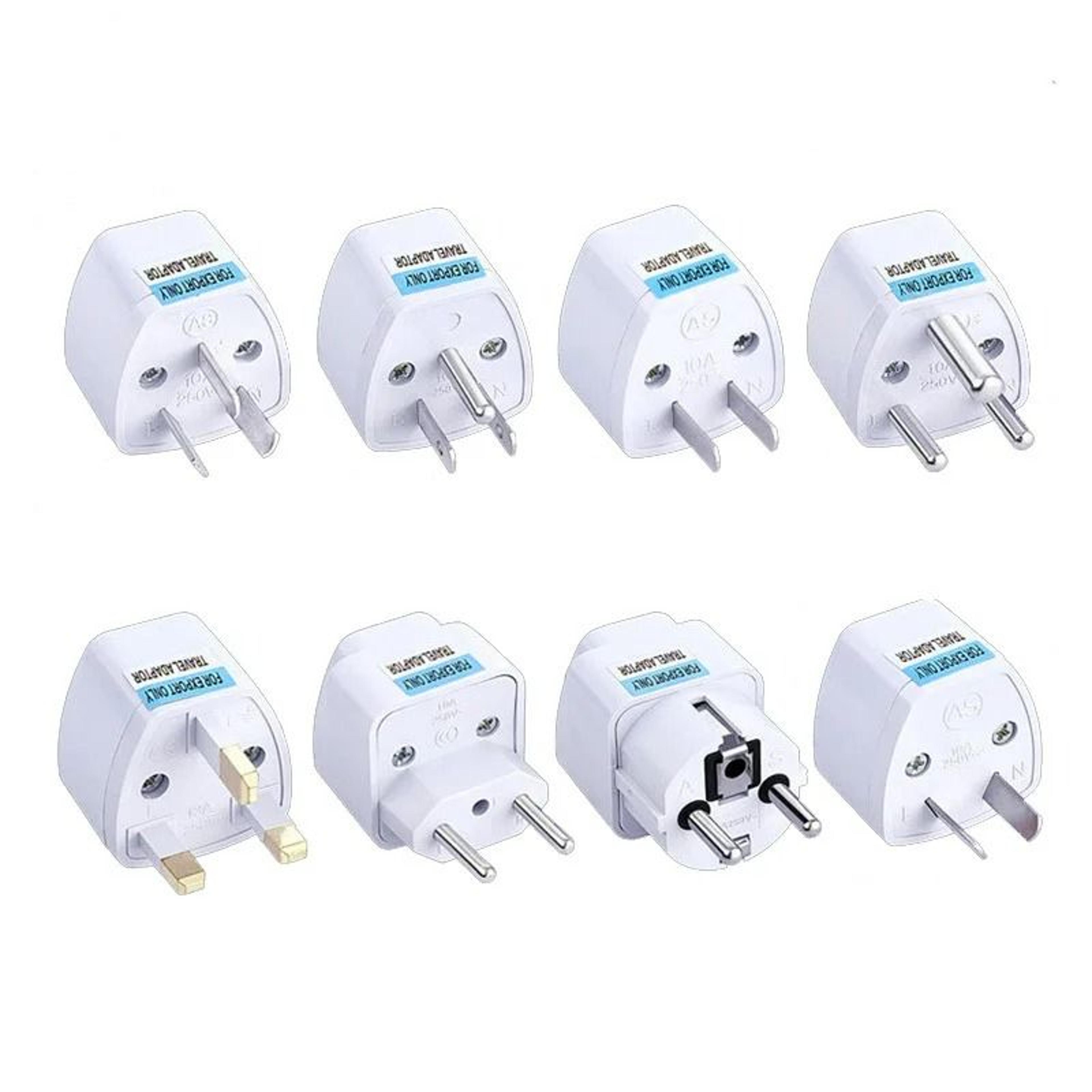 10a universal international travel plug adapter