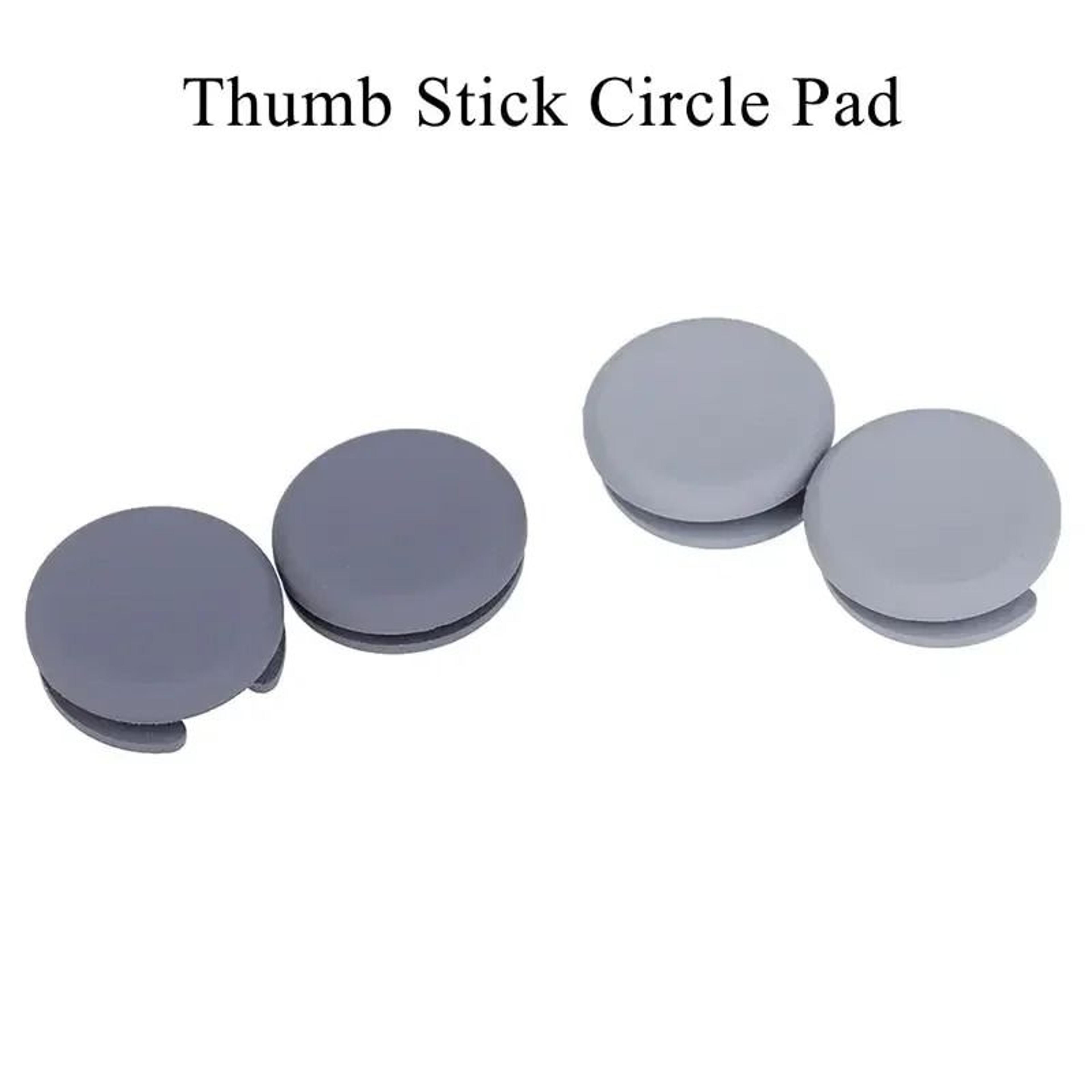 2 piece replacement circle pad caps for nintendo 3ds