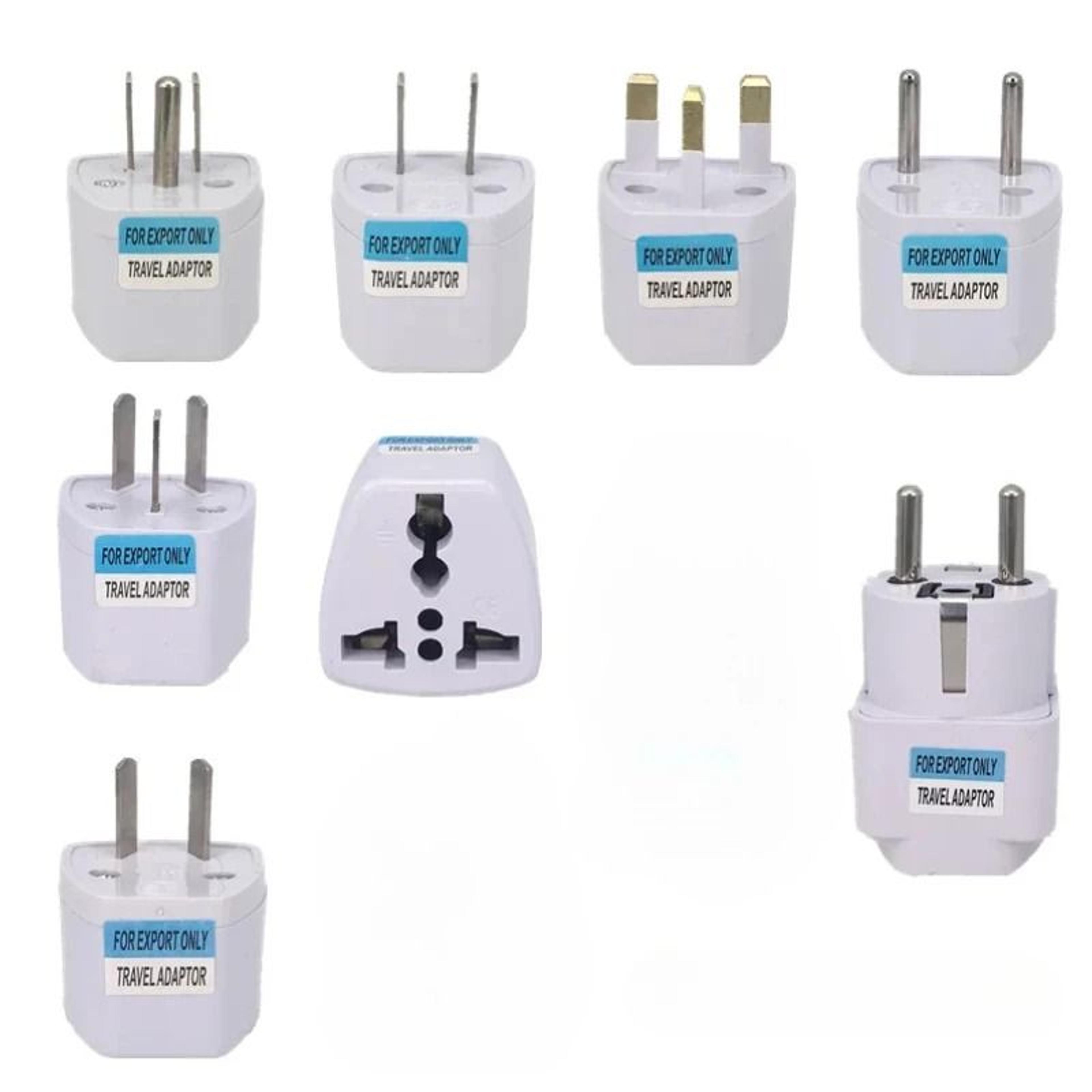 multi region travel plug adapter