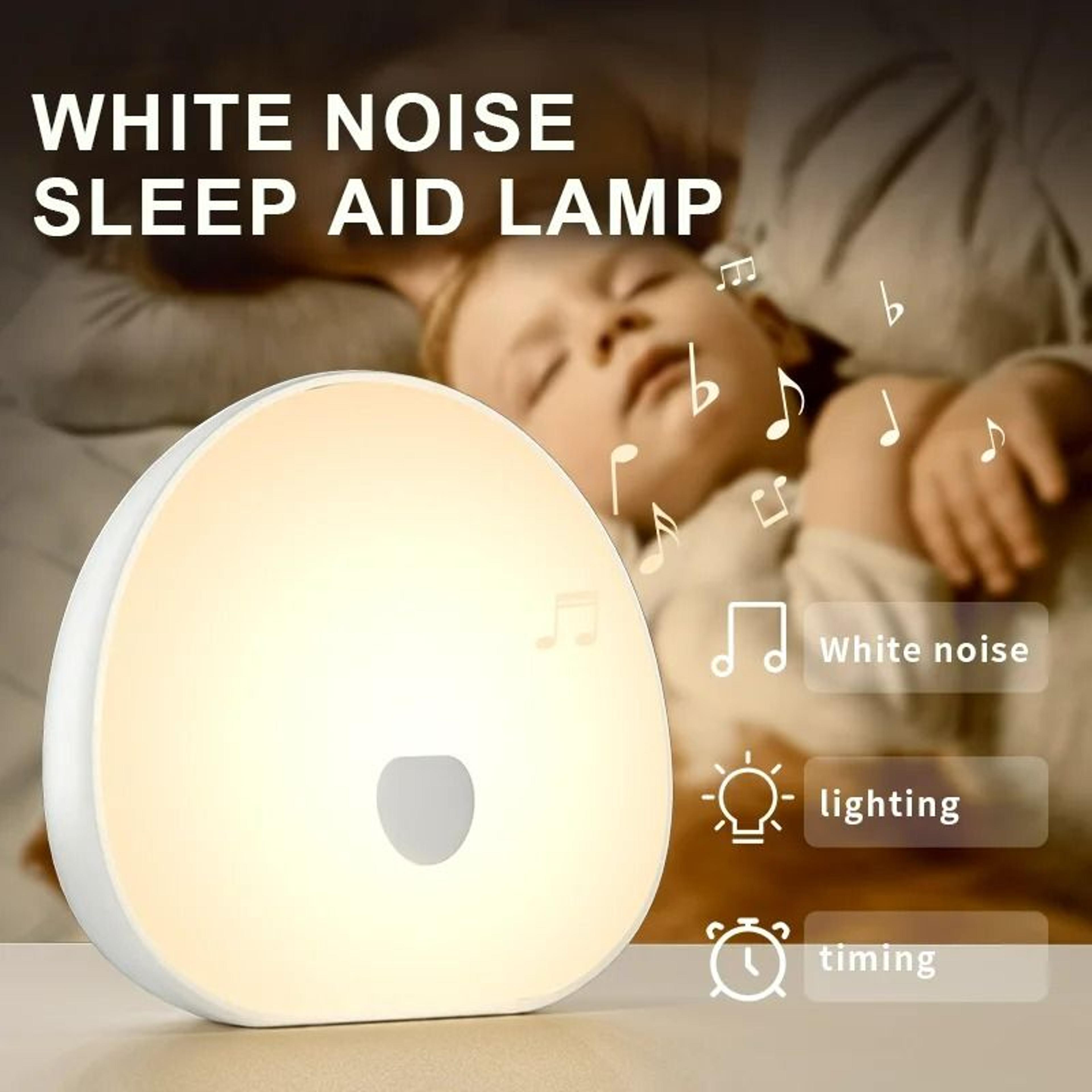 rechargeable white noise night light