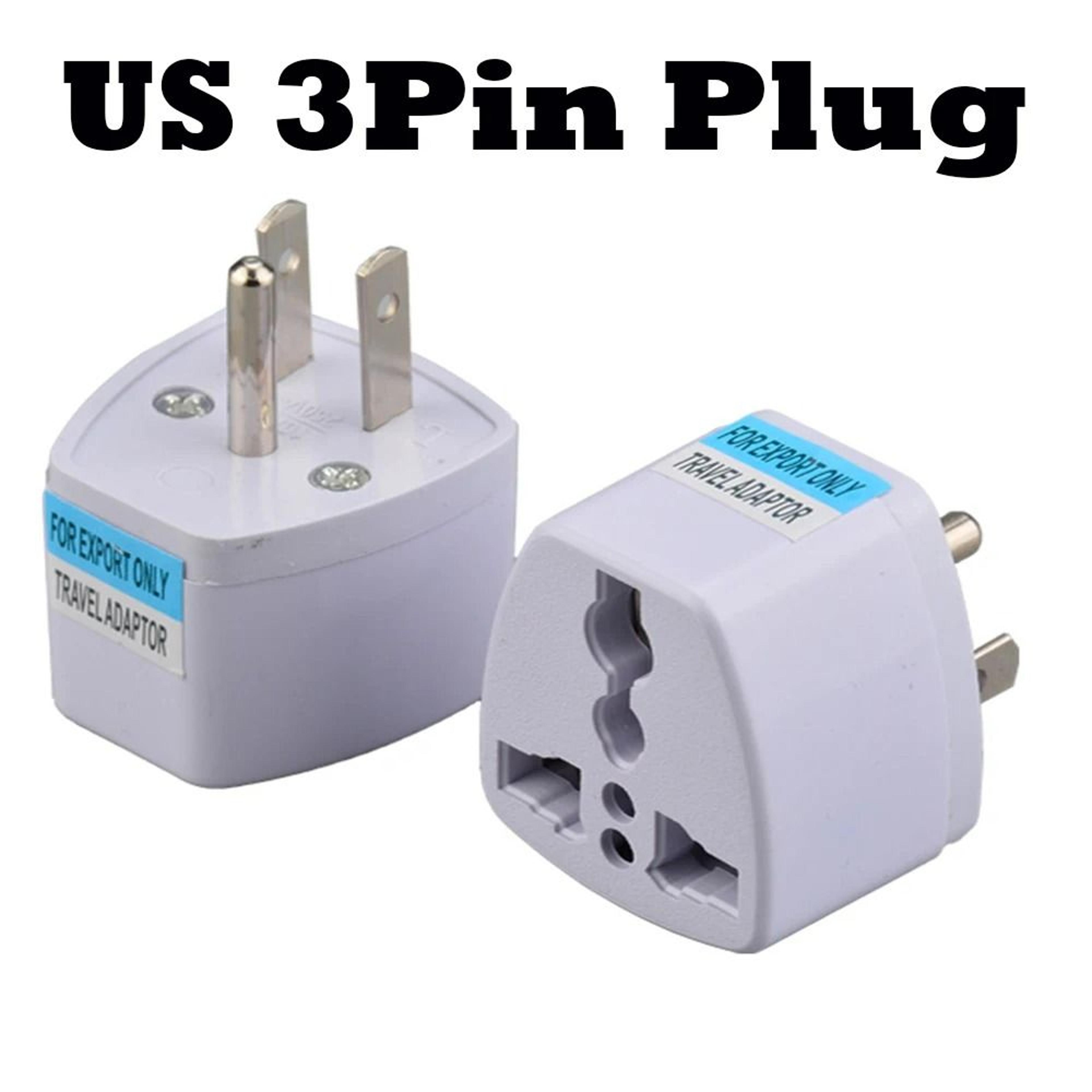 two piece universal travel adapters