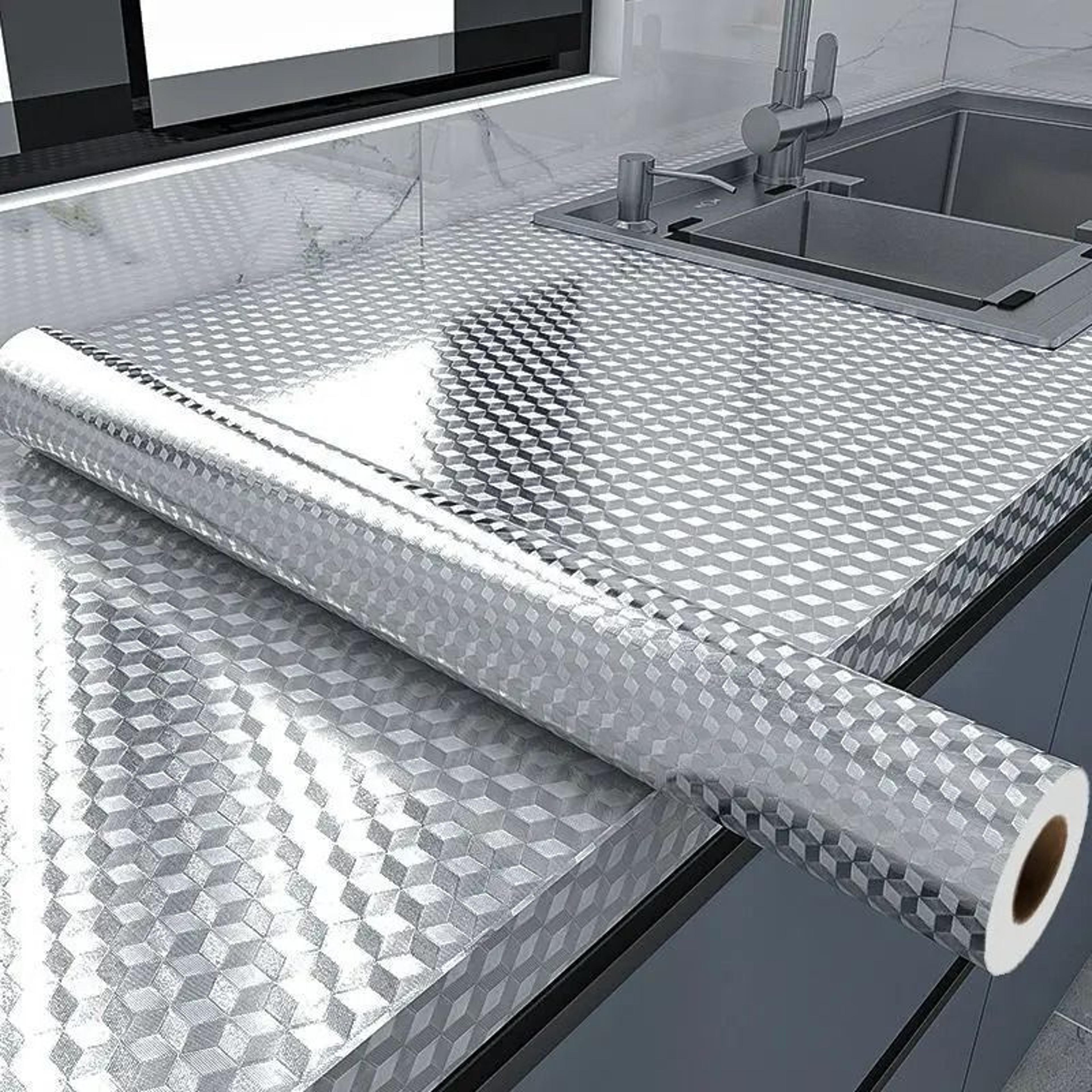 aluminum kitchen protector sticker