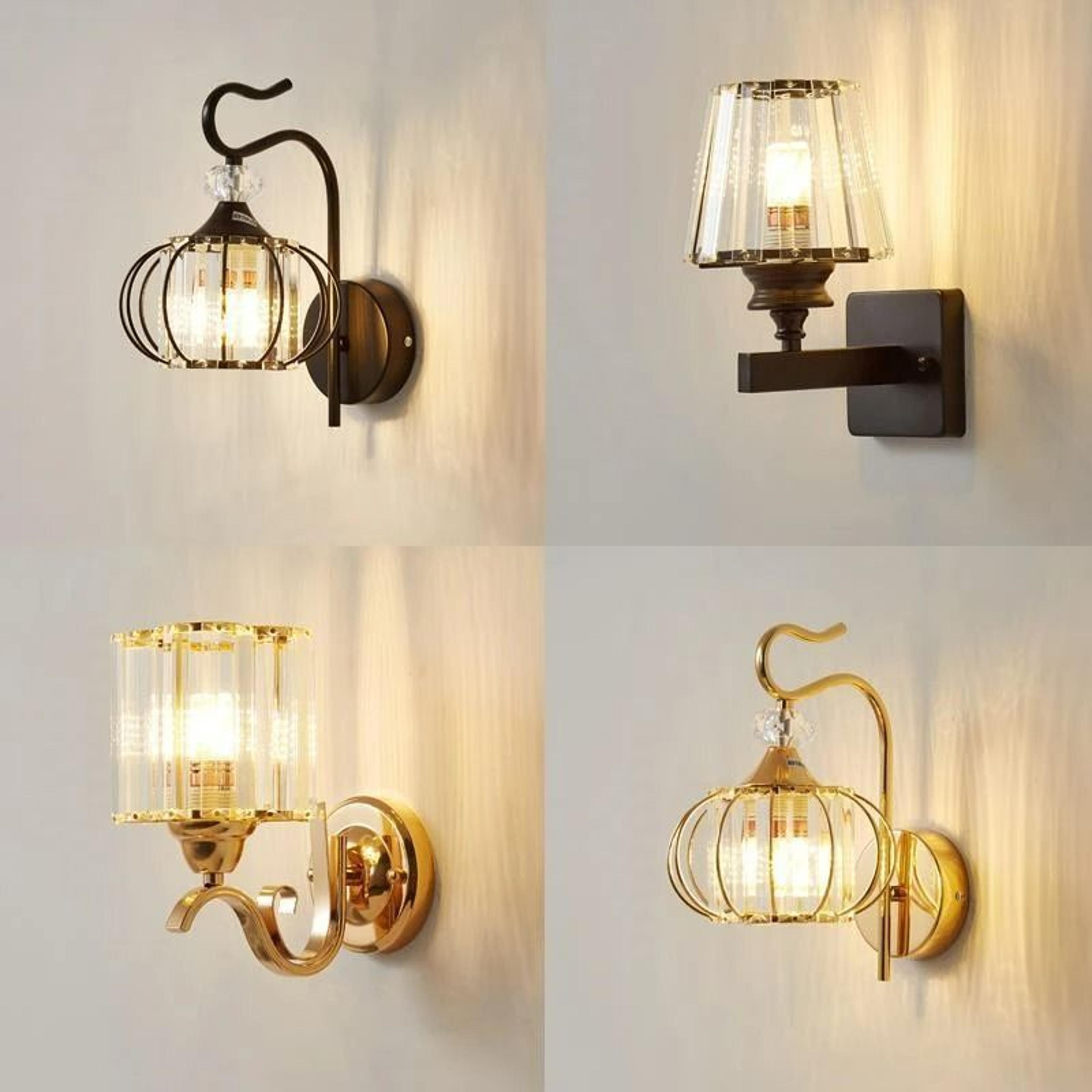 prismelle crystal led wall sconce