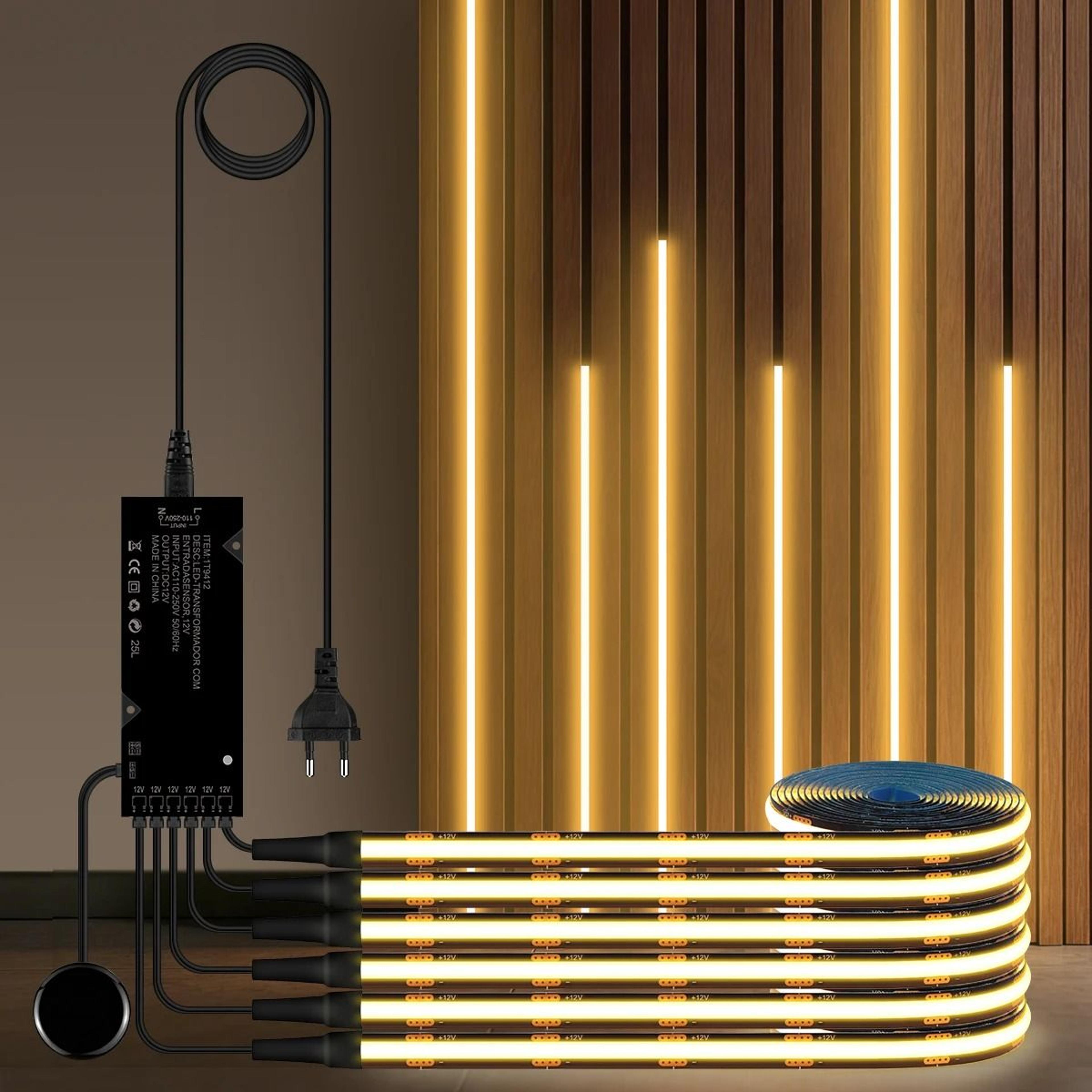 stealthglow cob panel light strip