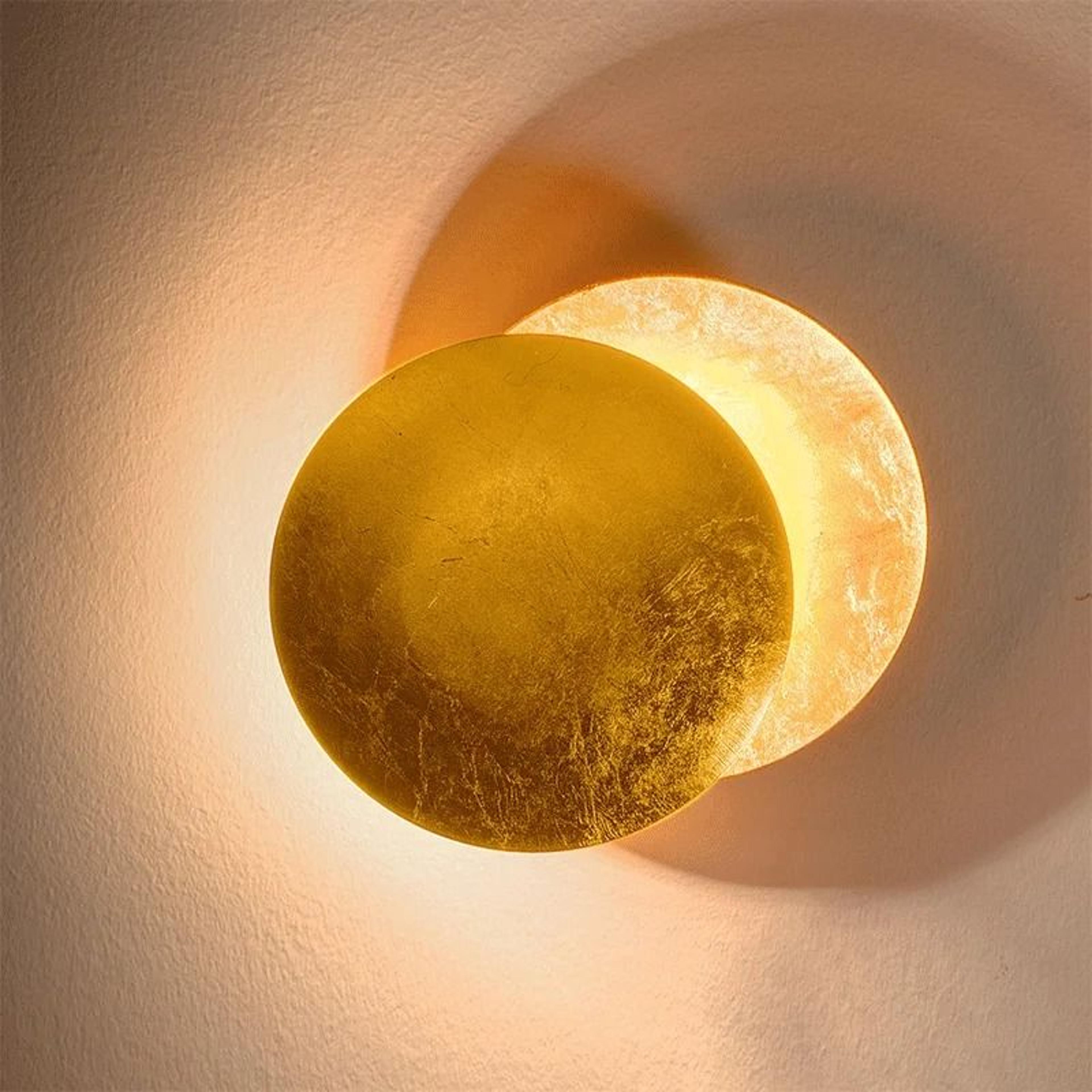 nordic eclipse moon wall sconce