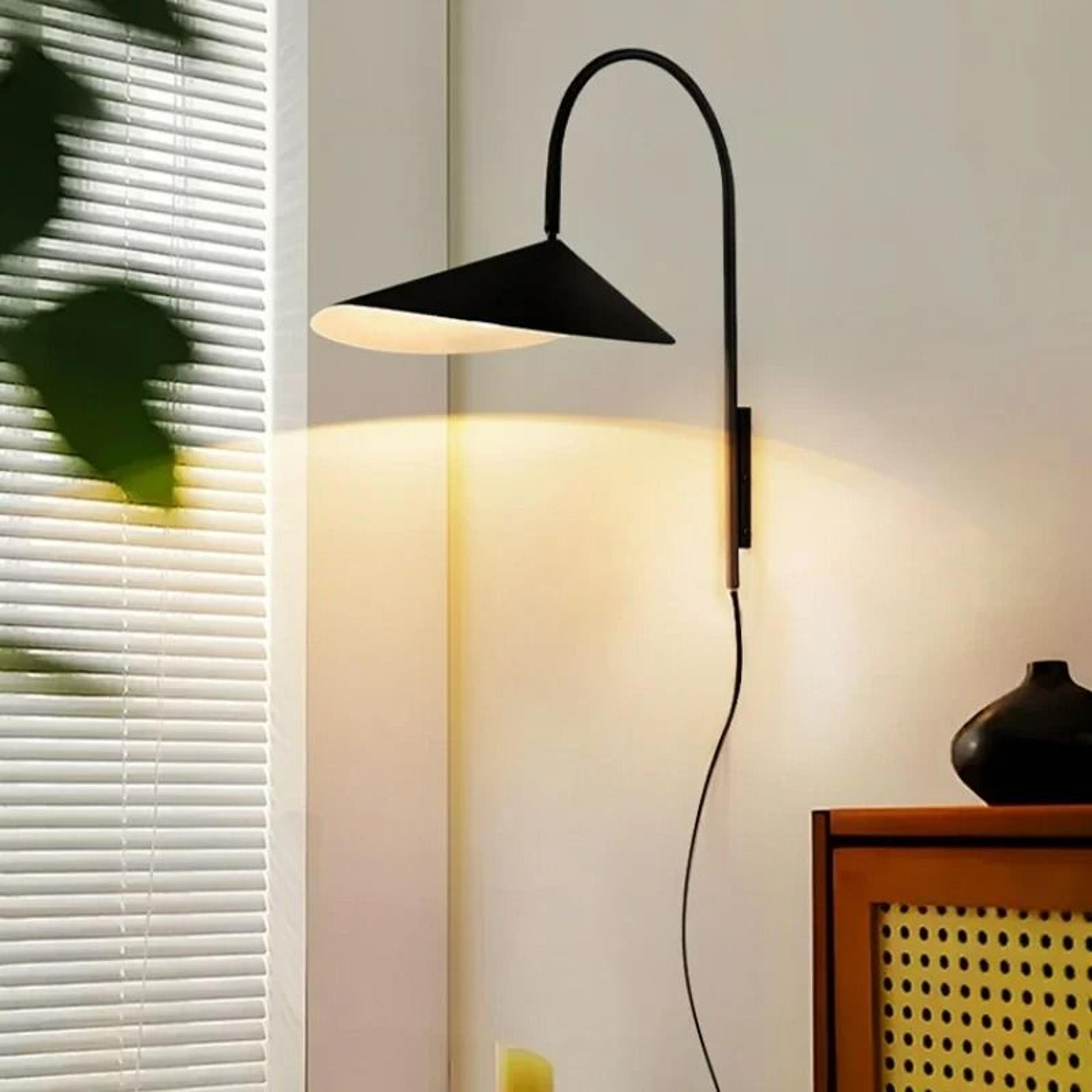 danish swivel leaf wall sconce