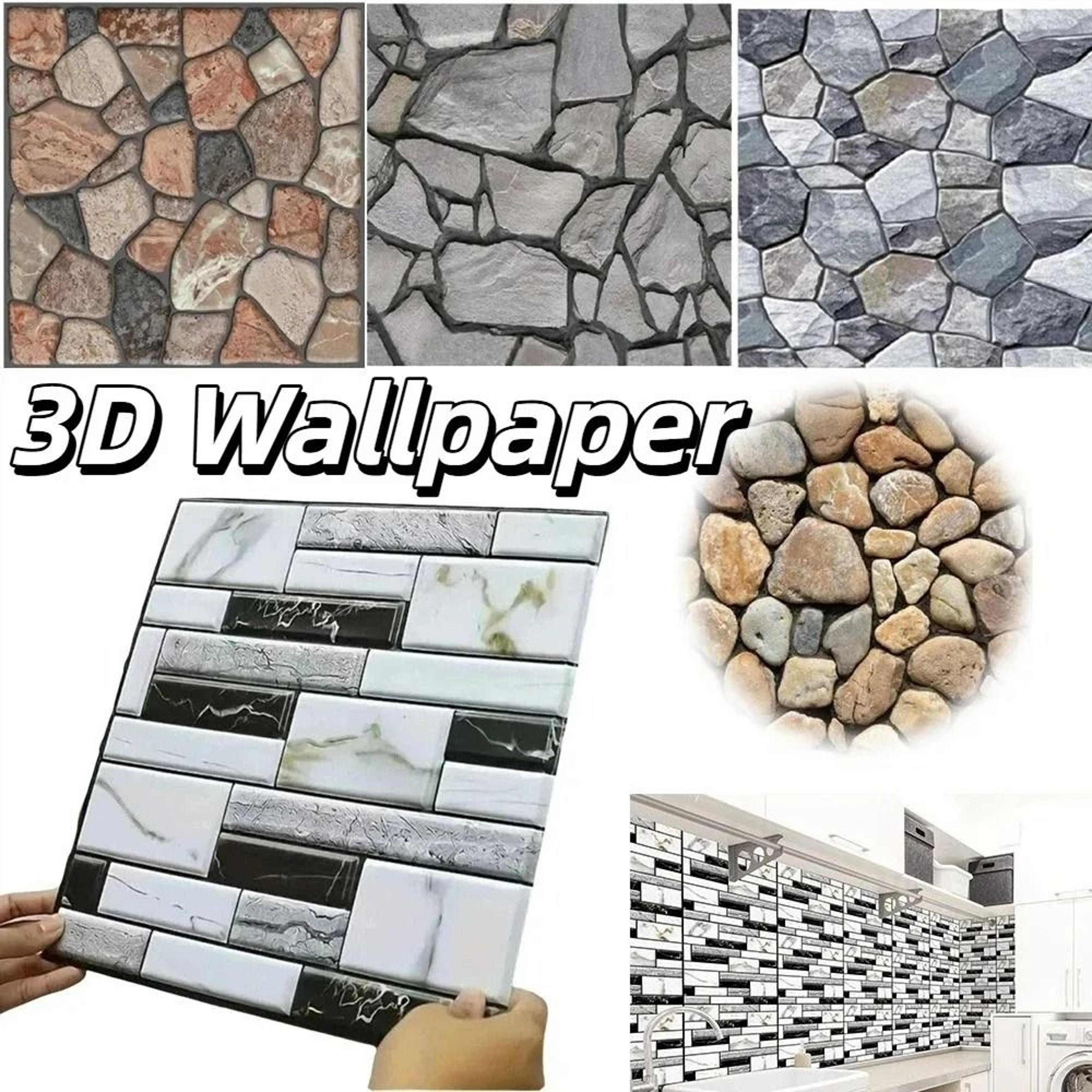 vintage 3d brick wall panels