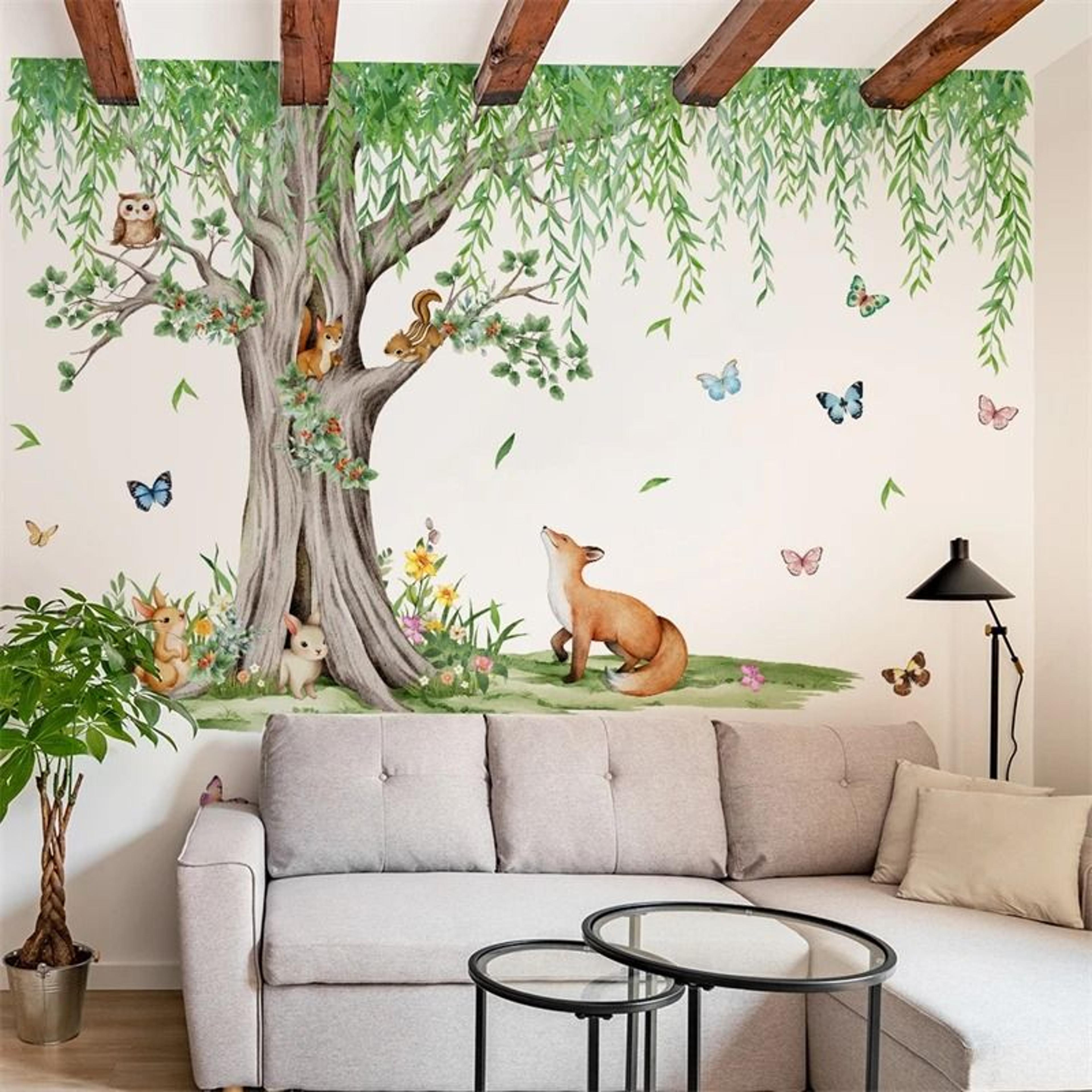 whisperwoods forest friends wall decals