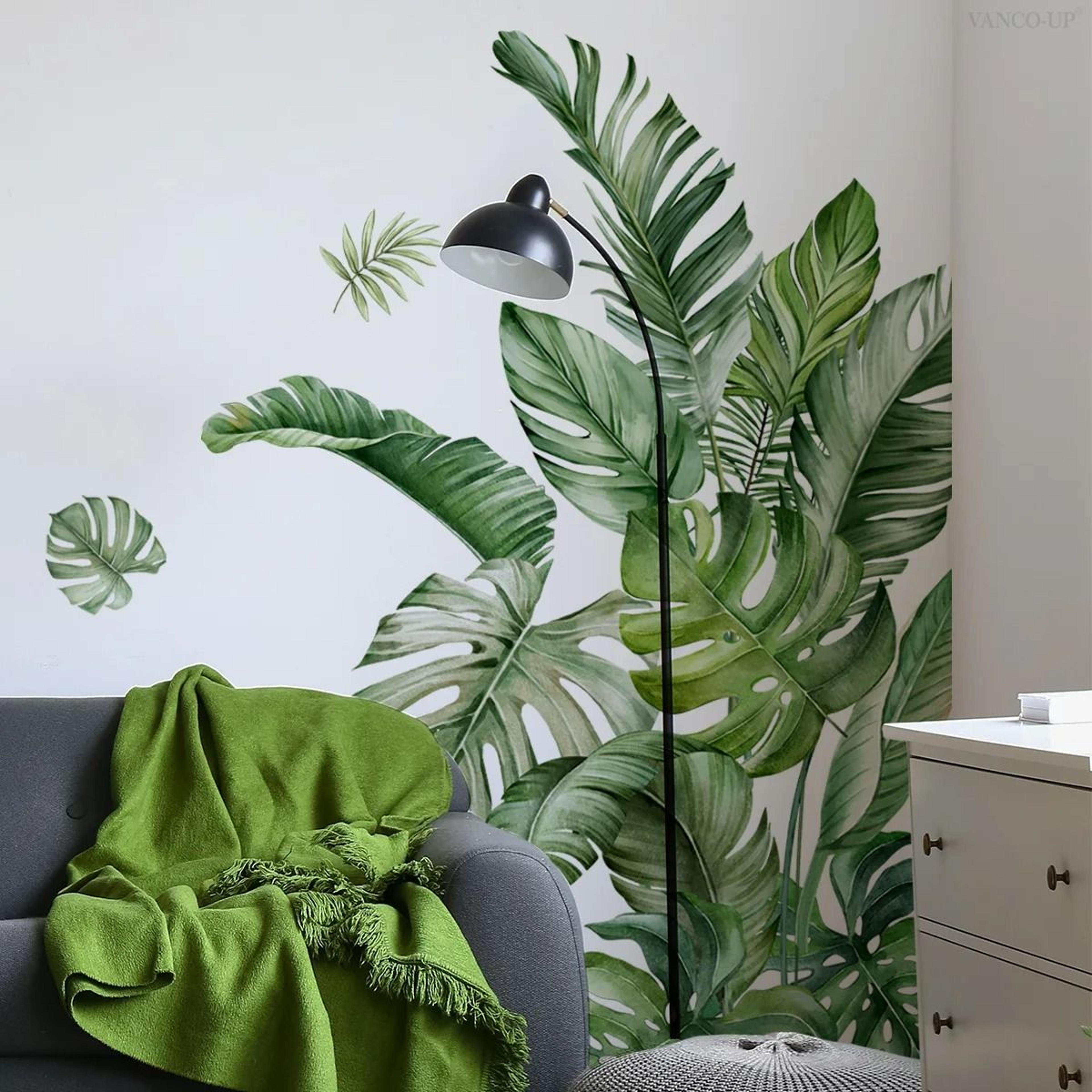 monstera haven wall decal set