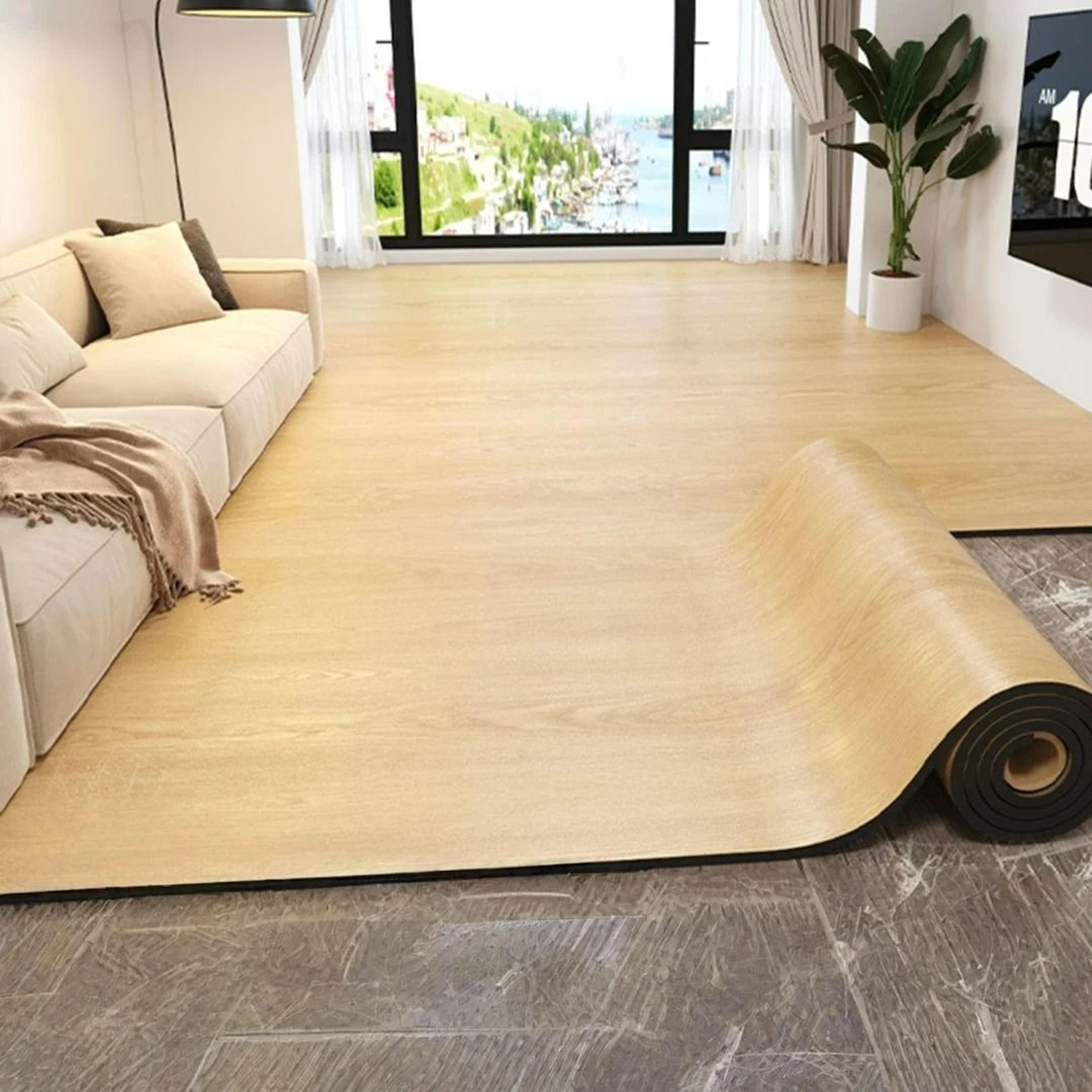 natural wood peel stick flooring