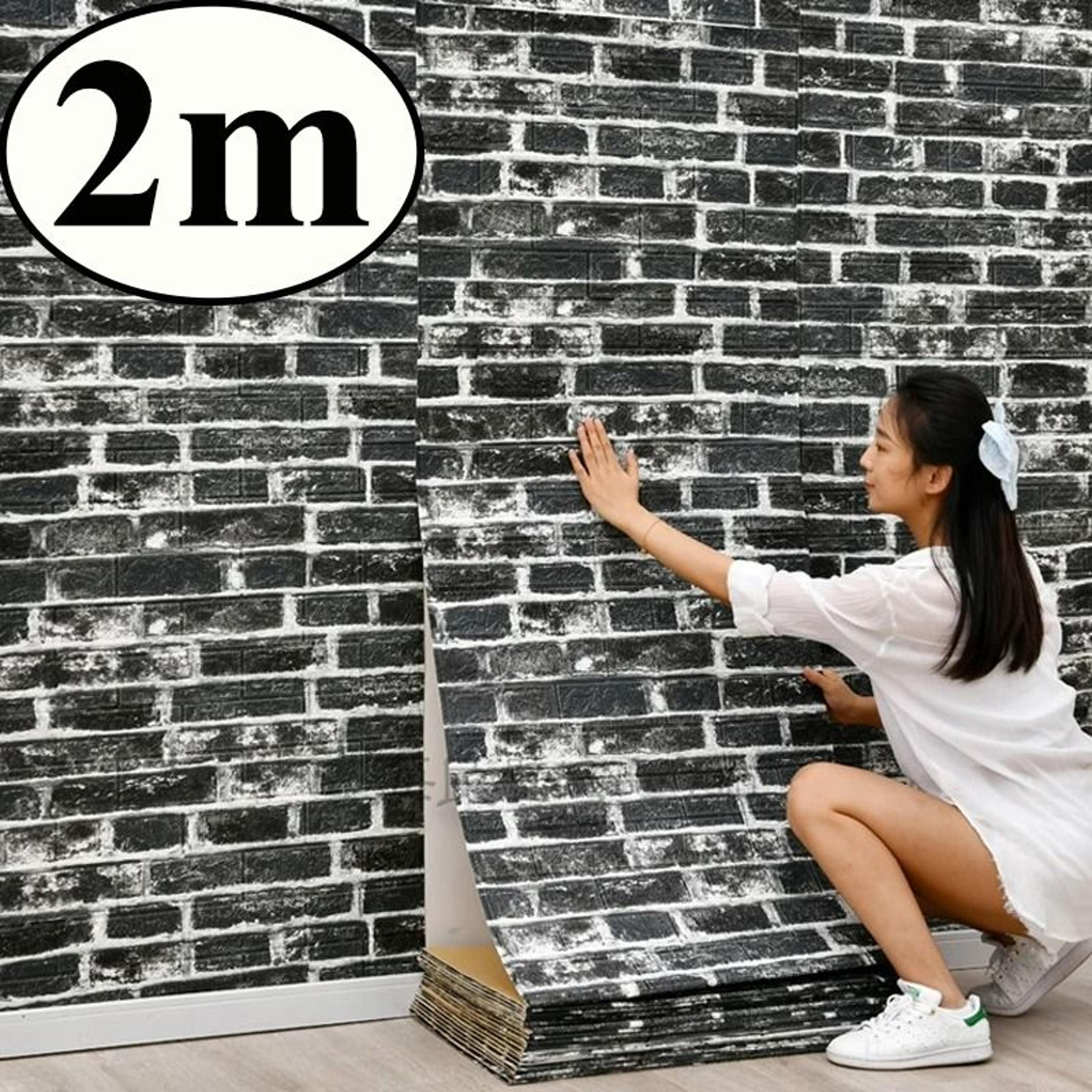 brickhaven retro 3d wallcovering