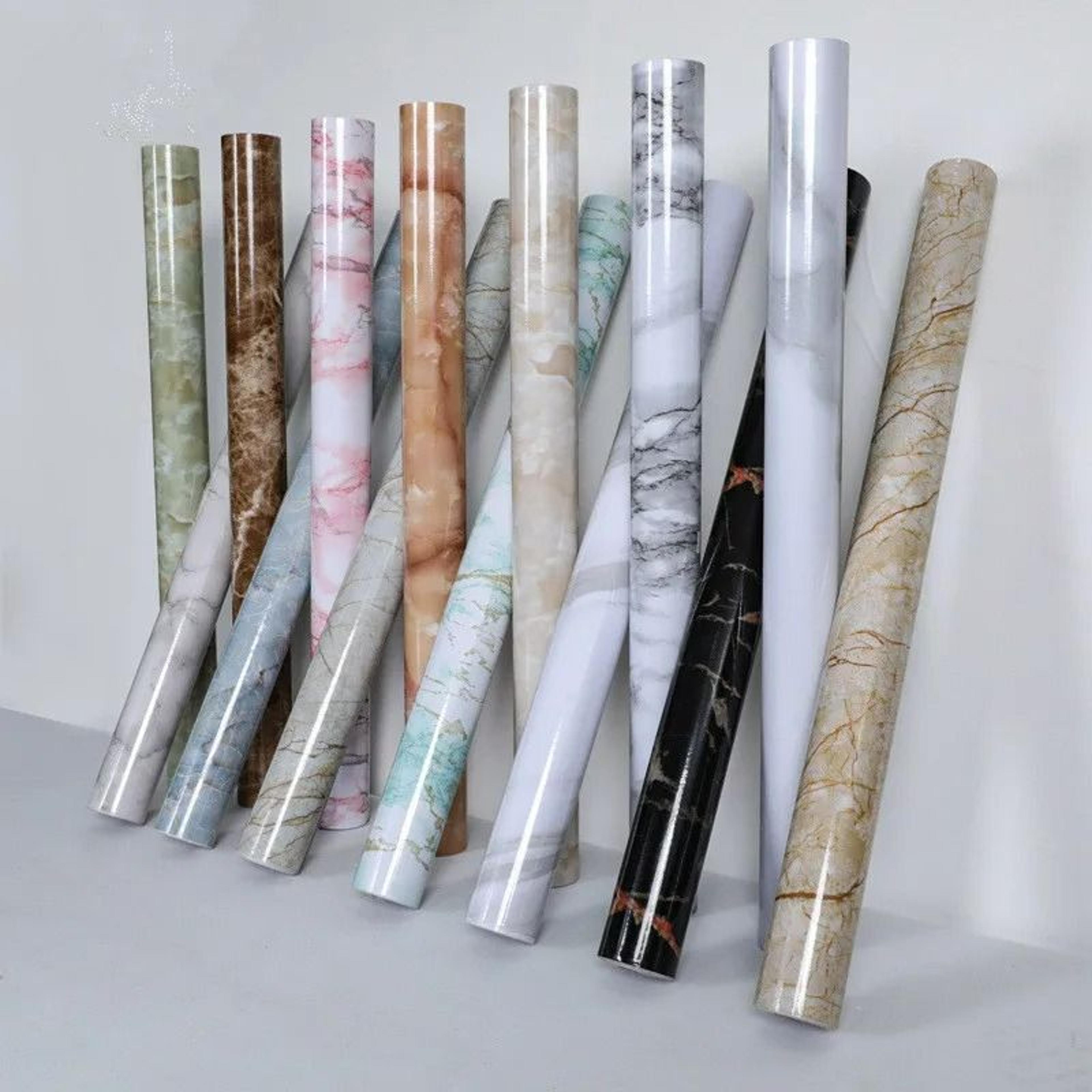 luxe marble countertop contact paper