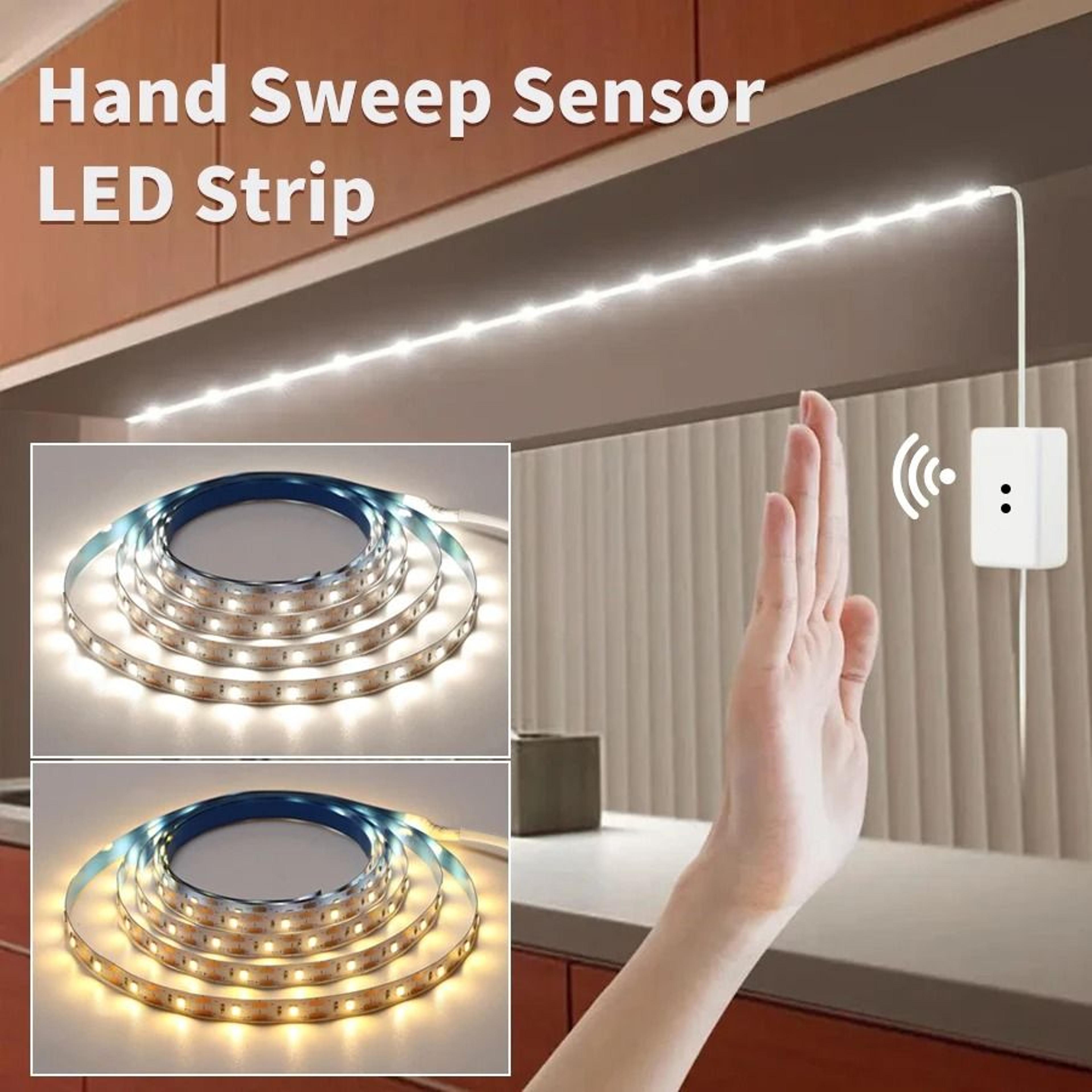 hand sweep usb led strip light