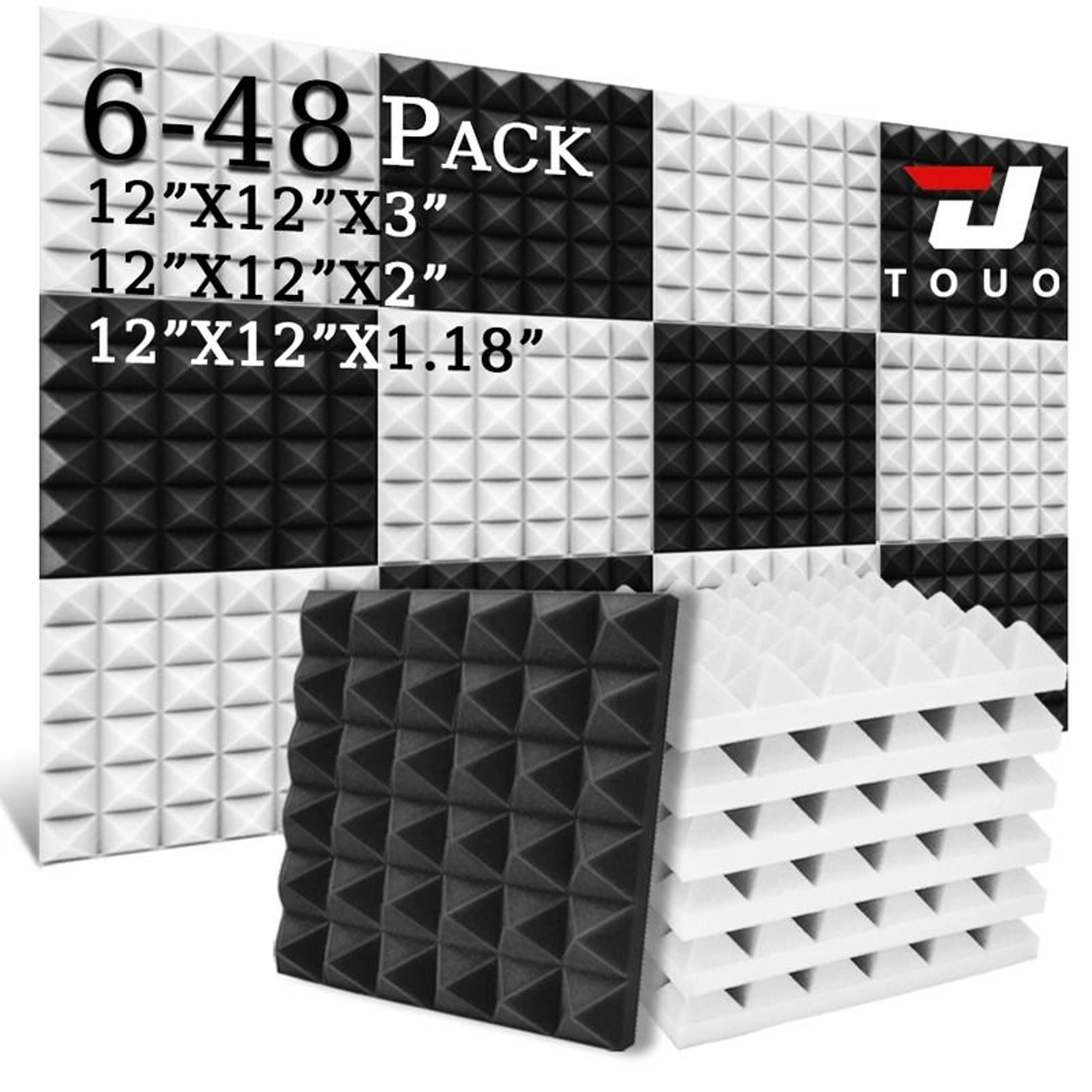 pyramid echo control foam panels