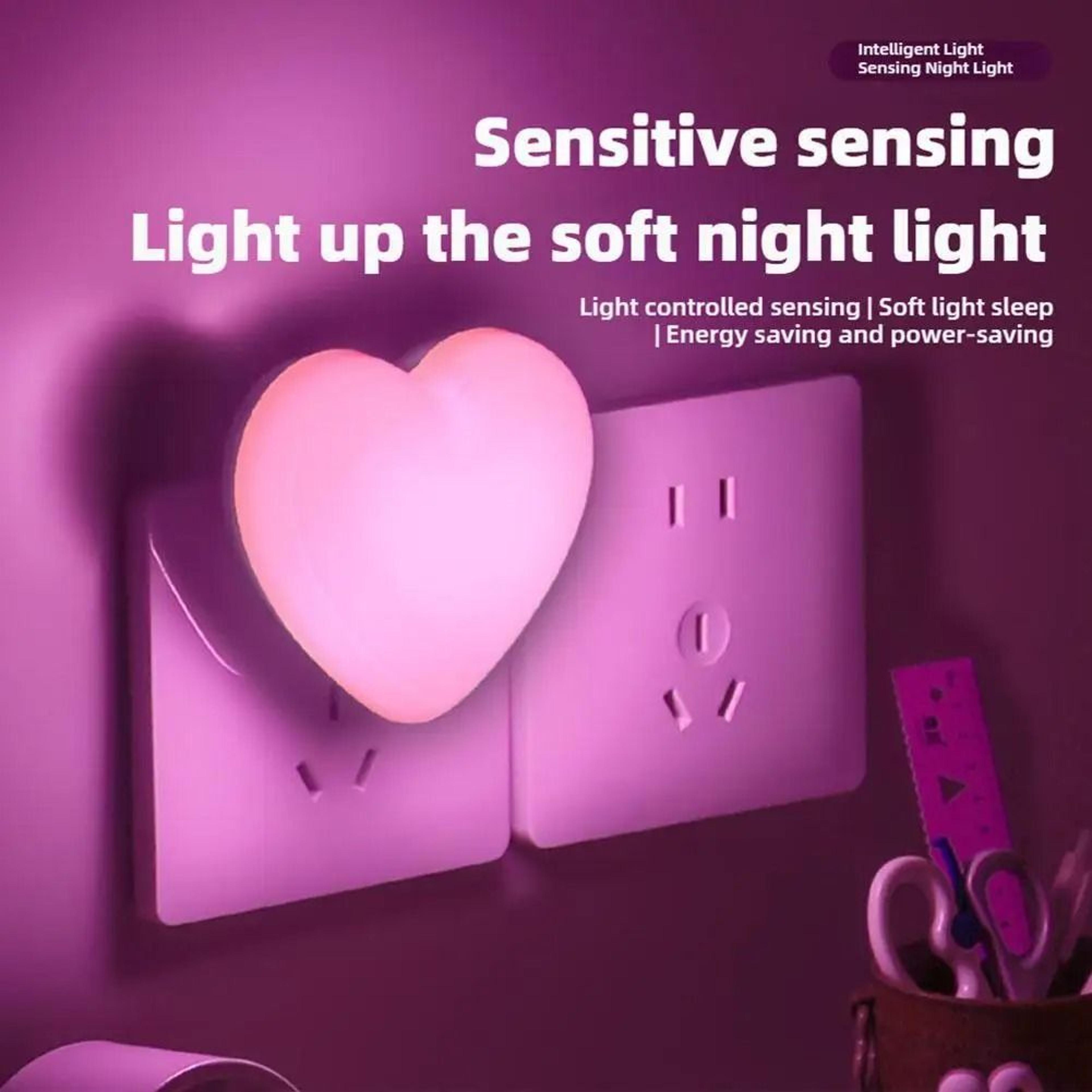 heart sensor plug in night light