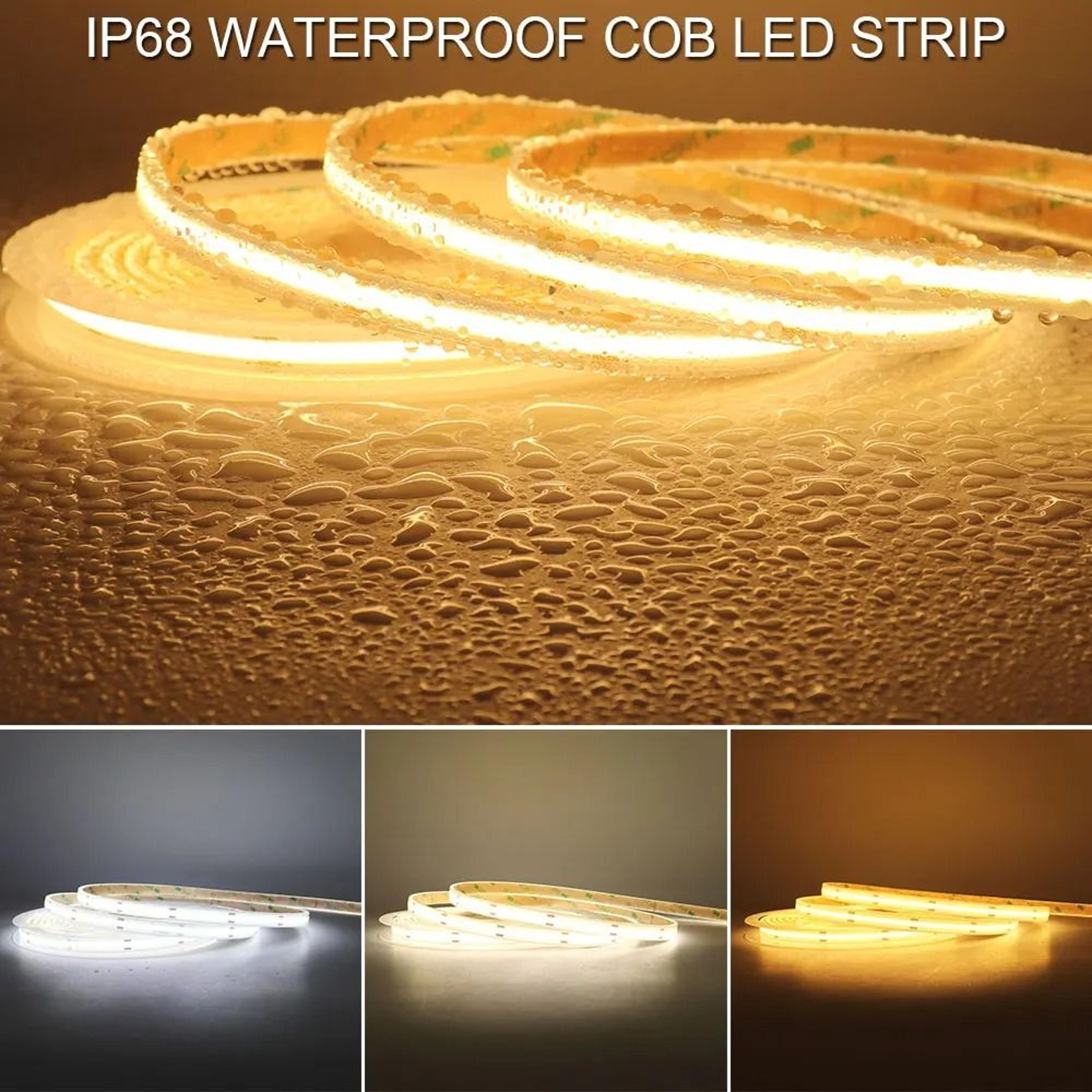 waterproof cob outdoor led strip
