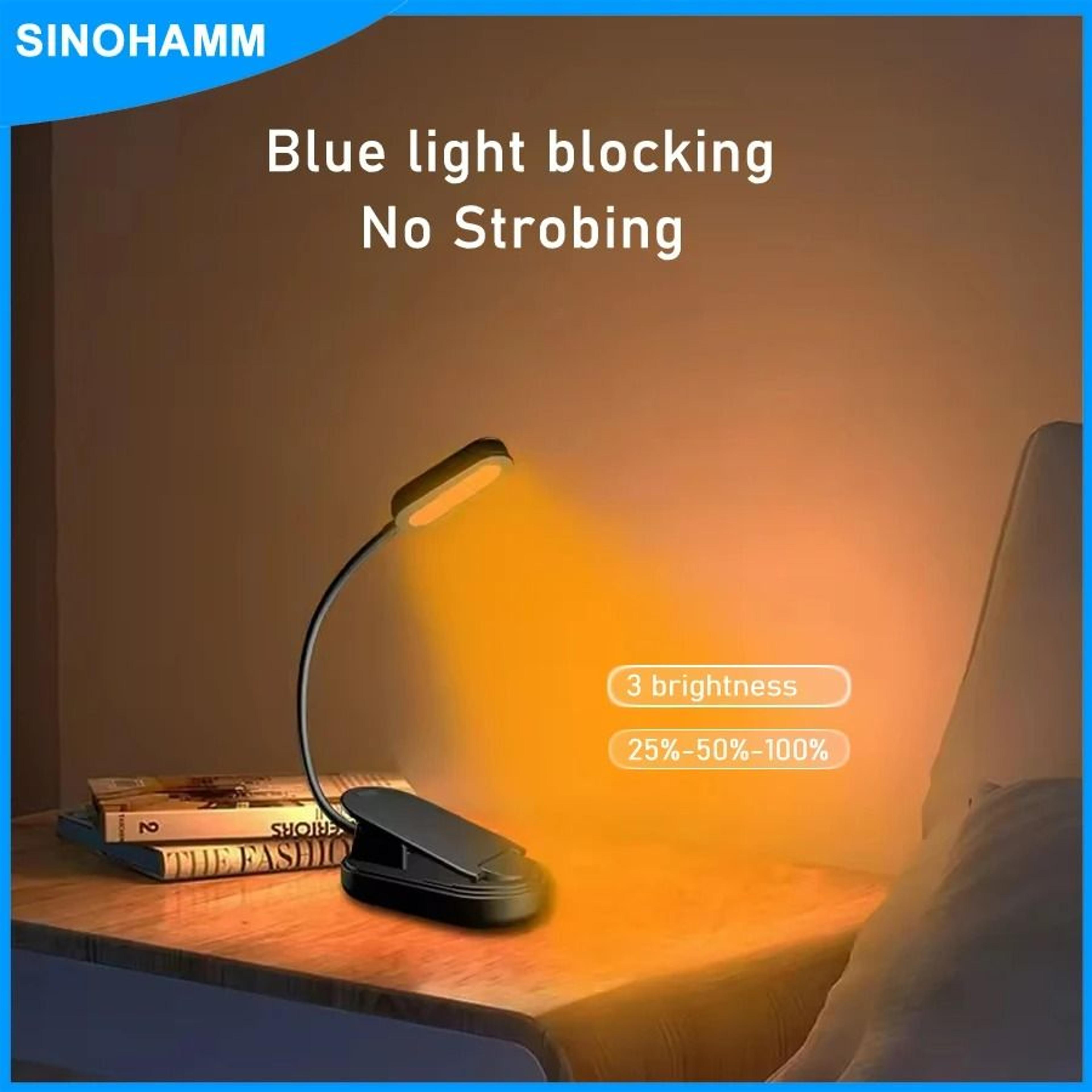 amberease clip reading light