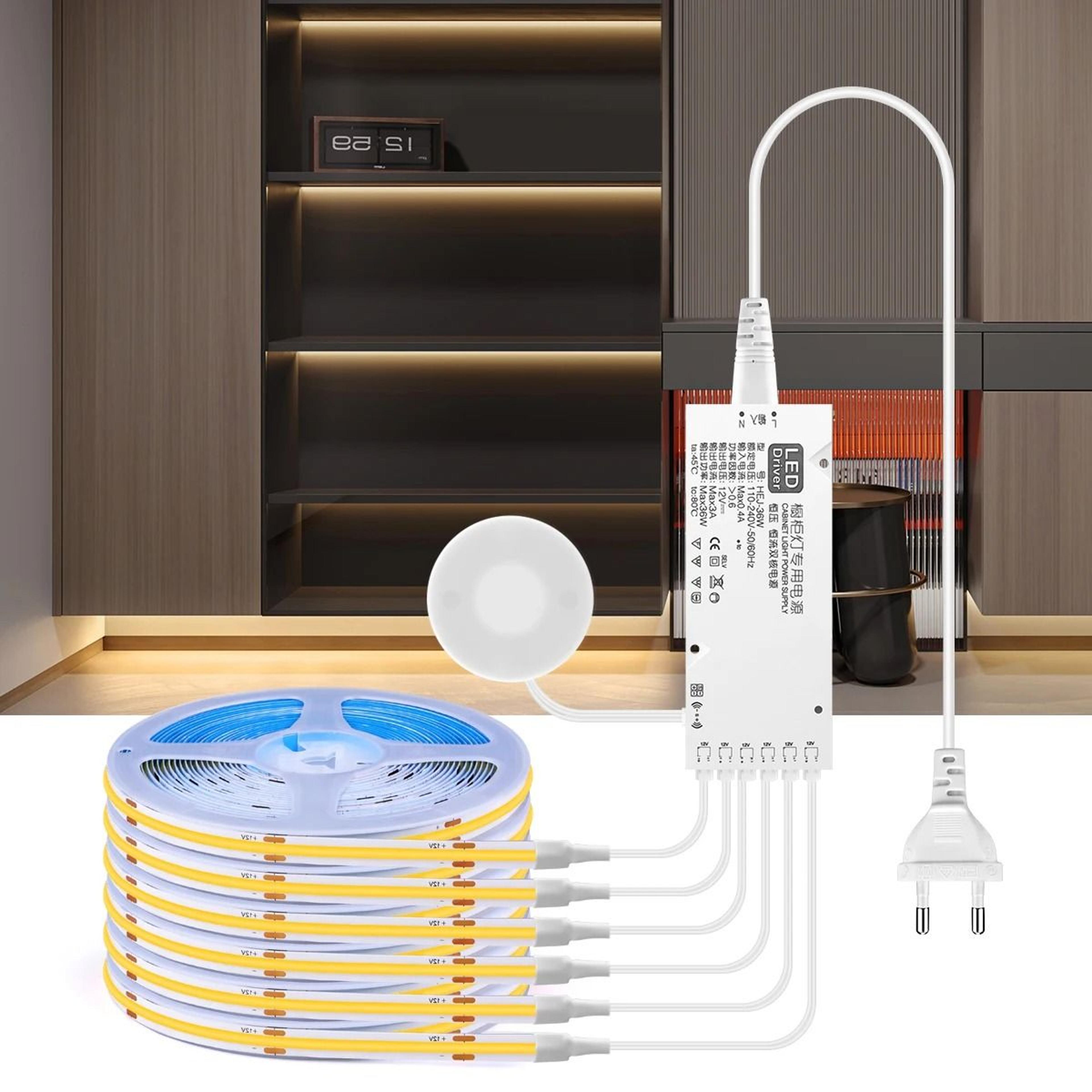hiddentouch cob cabinet light