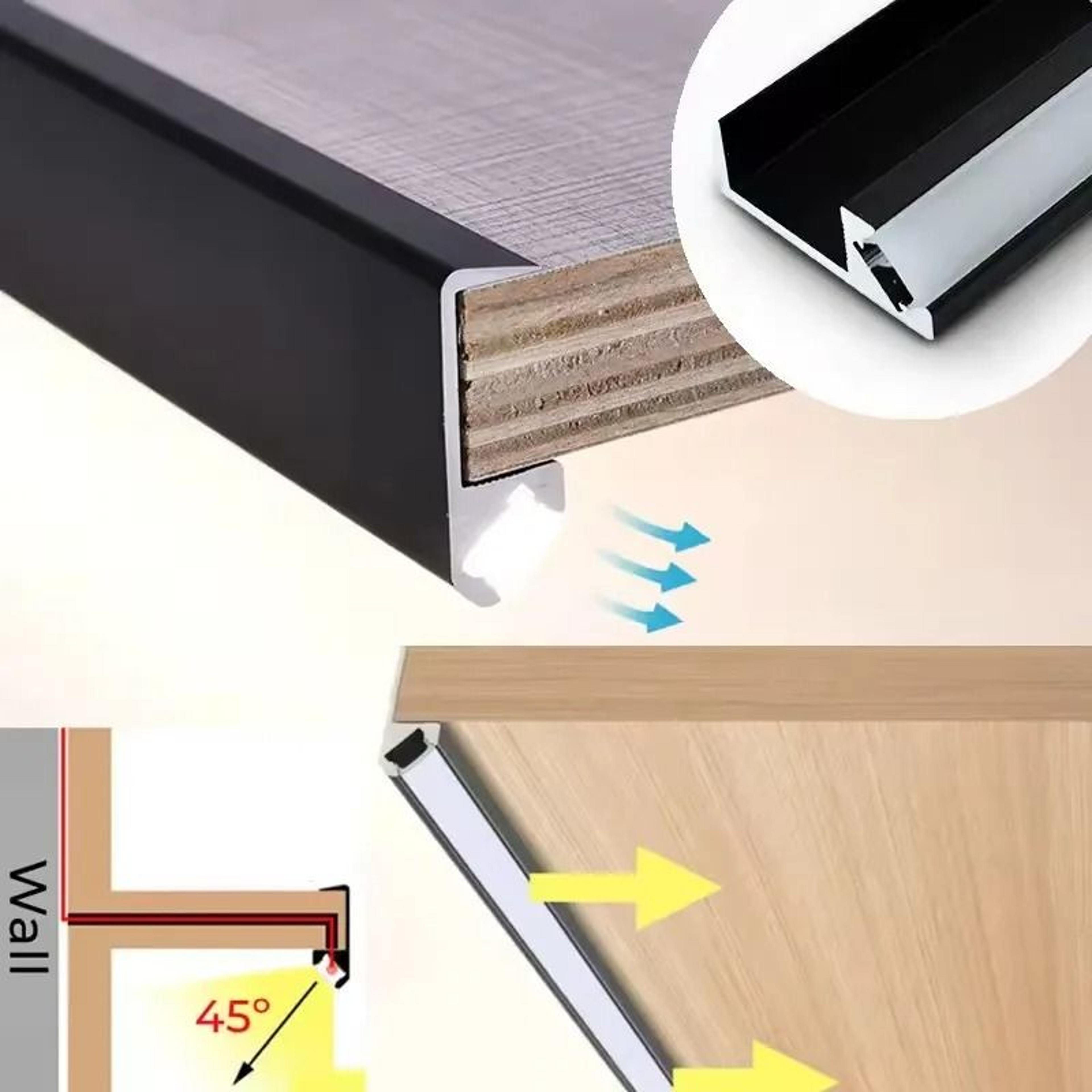 angleglow recessed shelf light